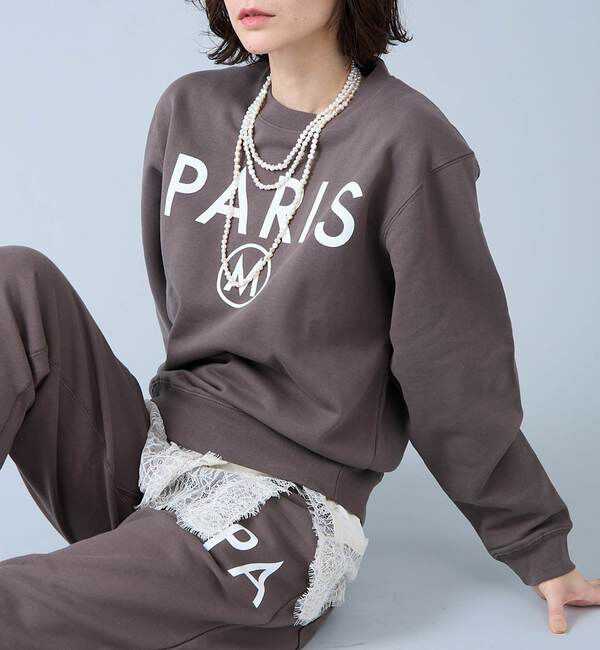 Liesse「《別注》【Regency Works/リージェンシーワークス】PARISスウェット（504401C-1）」|スウェット・ジャージ|チャコールグレー