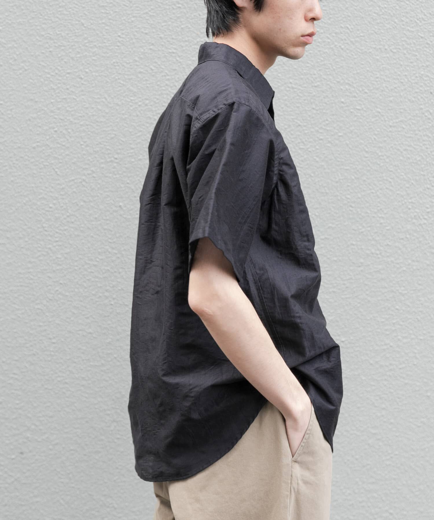 URBAN RESEARCH DOORS「FORK&SPOON　リネンワッシャーレギュラーカラーシャツ」|シャツ・ブラウス|