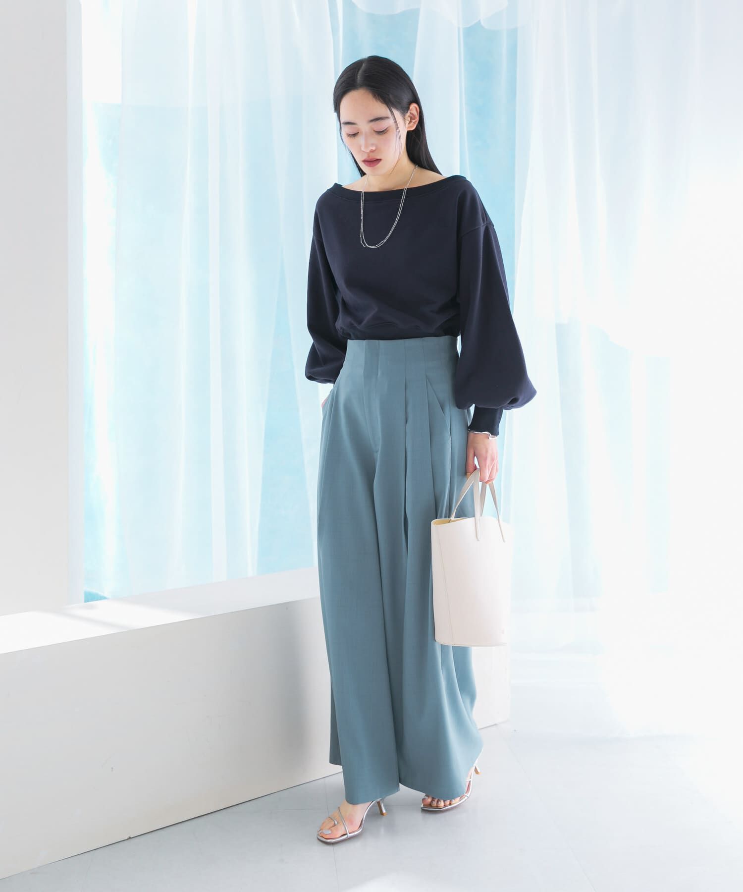 URBAN RESEARCH ROSSO「ハイウエストワイドパンツ」|その他|