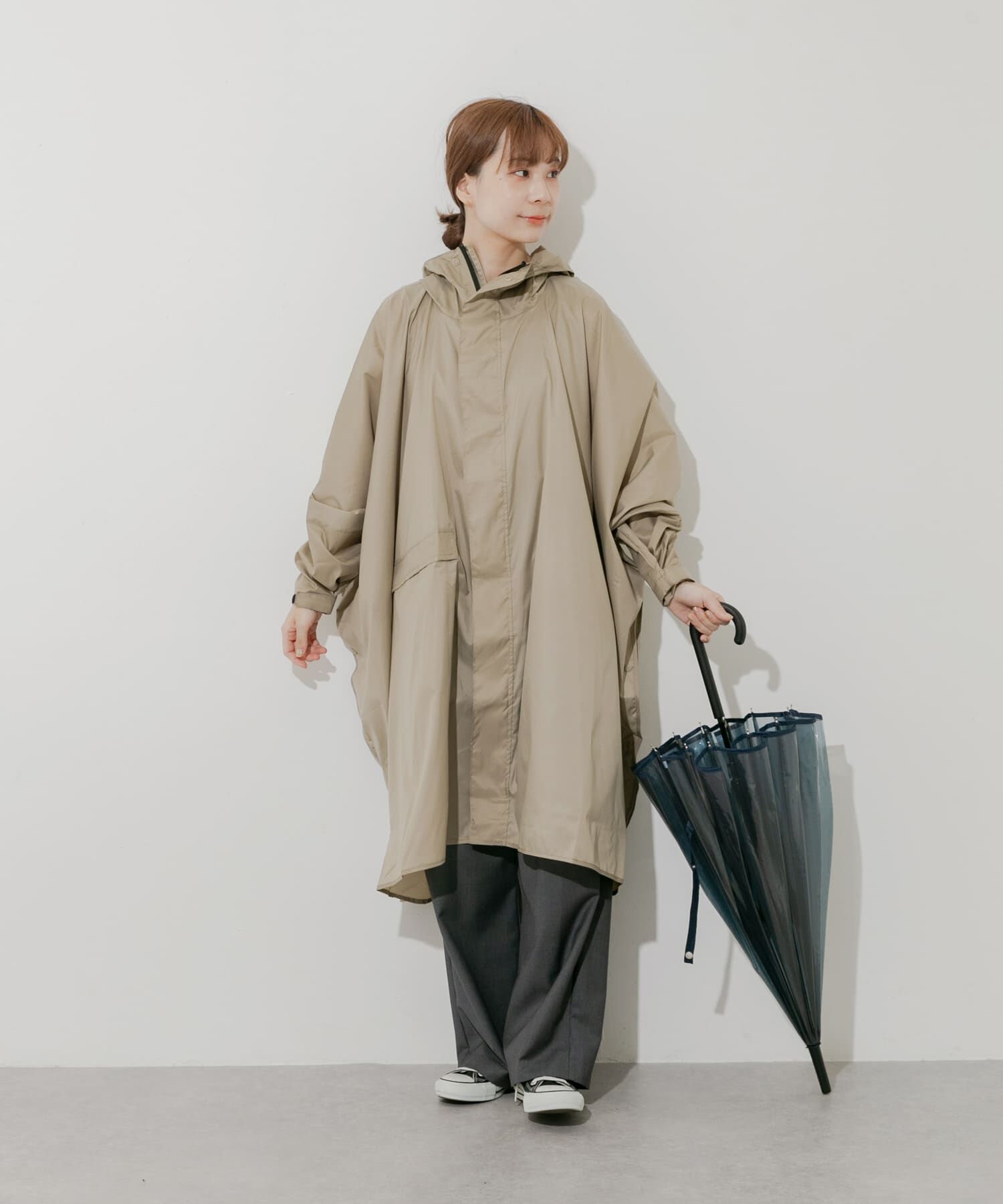 SMELLY「w.p.c　ユニセックス ウォーターリペレントポンチョ」|ポンチョ・ケープ|