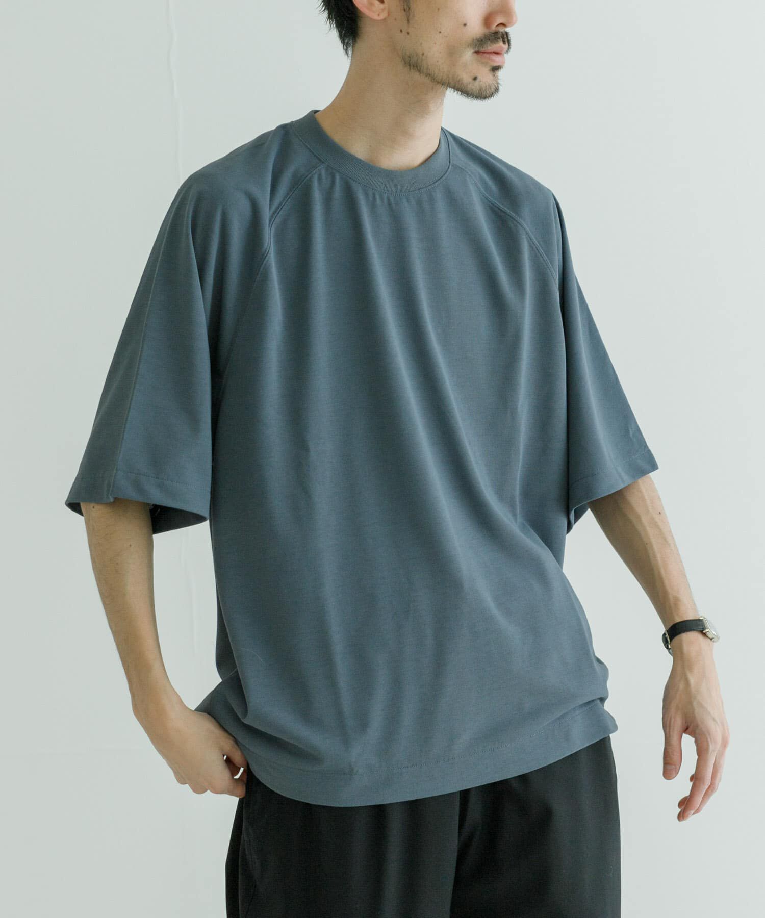 URBAN RESEARCH「『XLサイズあり』『UR TECH ひやサラクール』リラックスTシャツ」|Tシャツ・カットソー|