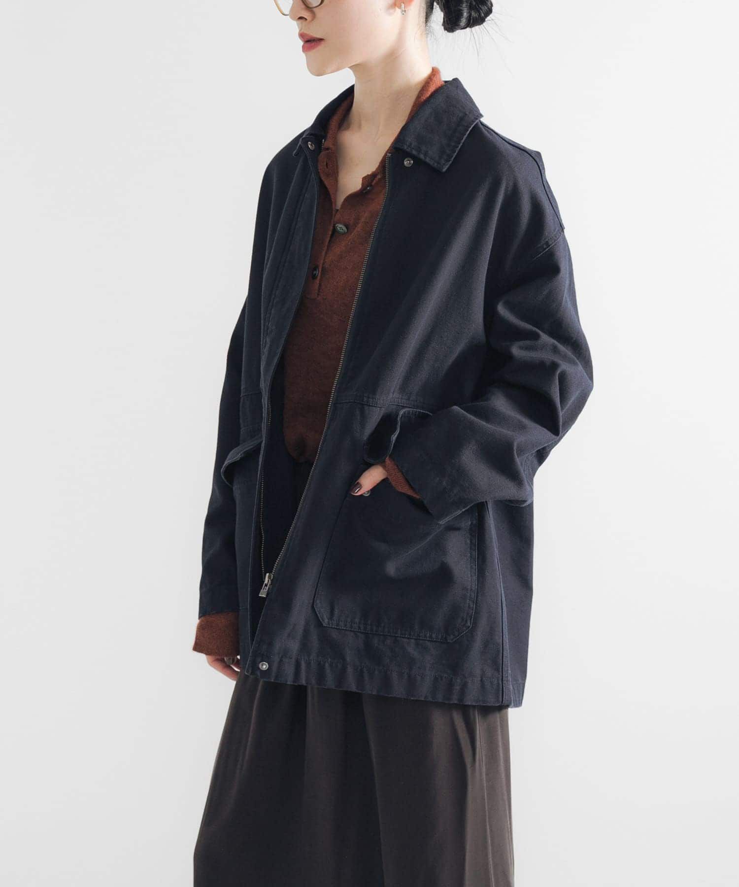 URBAN RESEARCH「コットンオックスカバーオール」|その他|ネイビー