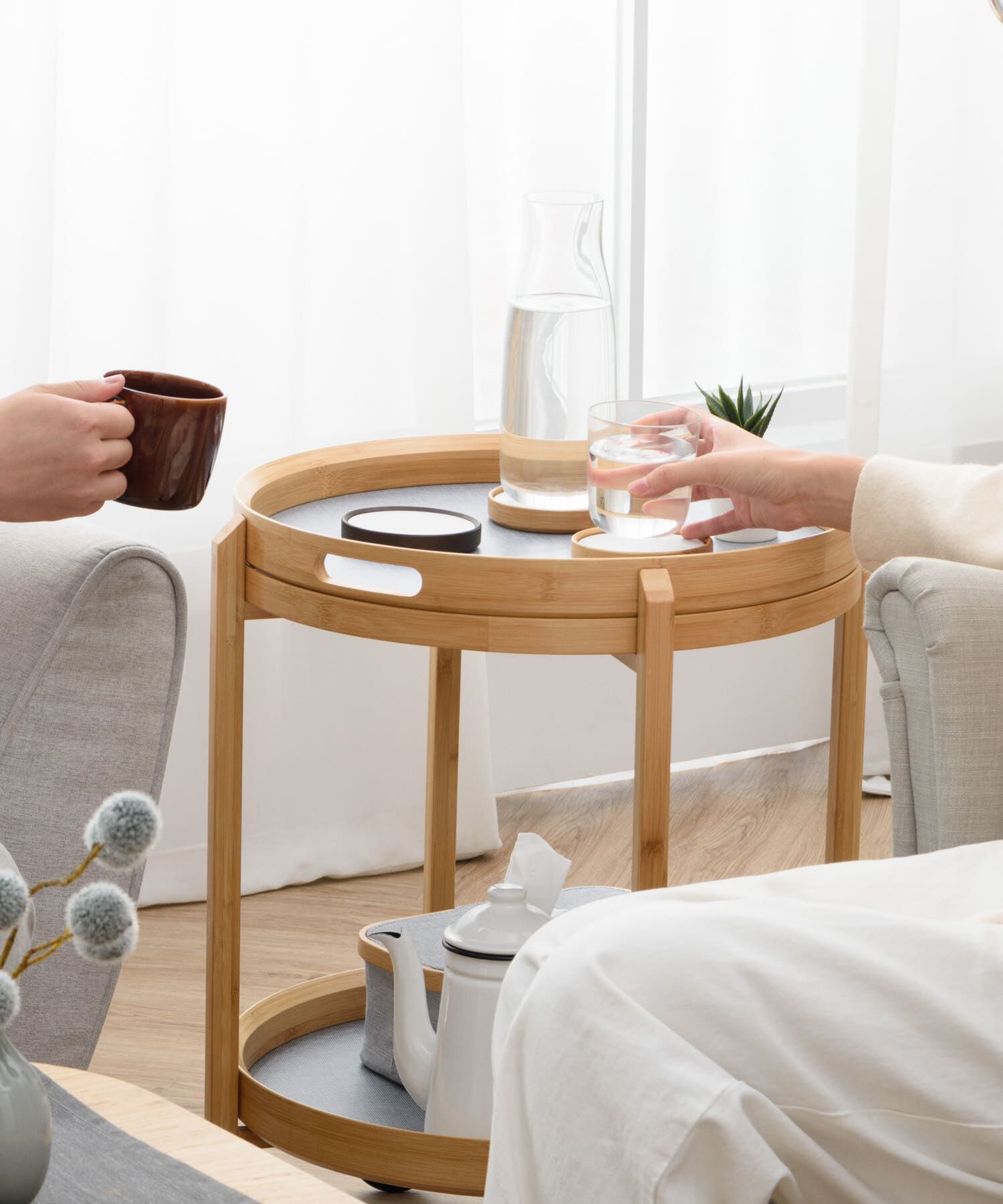 URBAN RESEARCH DOORS「Gudee　ROCA 2tier bar cart round」|その他|