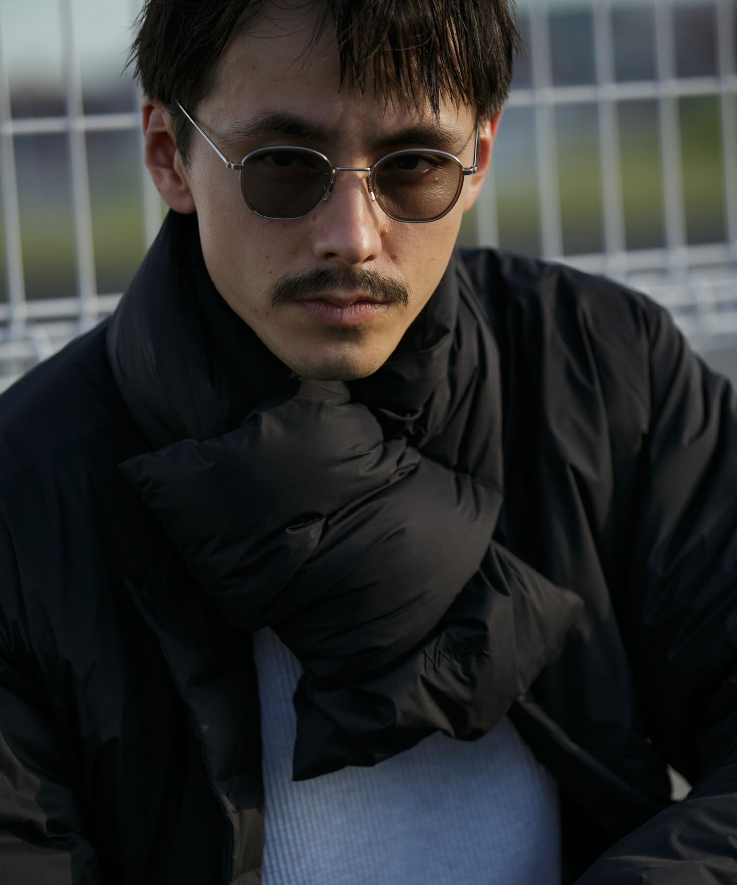 URBAN RESEARCH DOORS「『別注』NANGA&times;DOORS　DOWN MUFFLER」|マフラー|