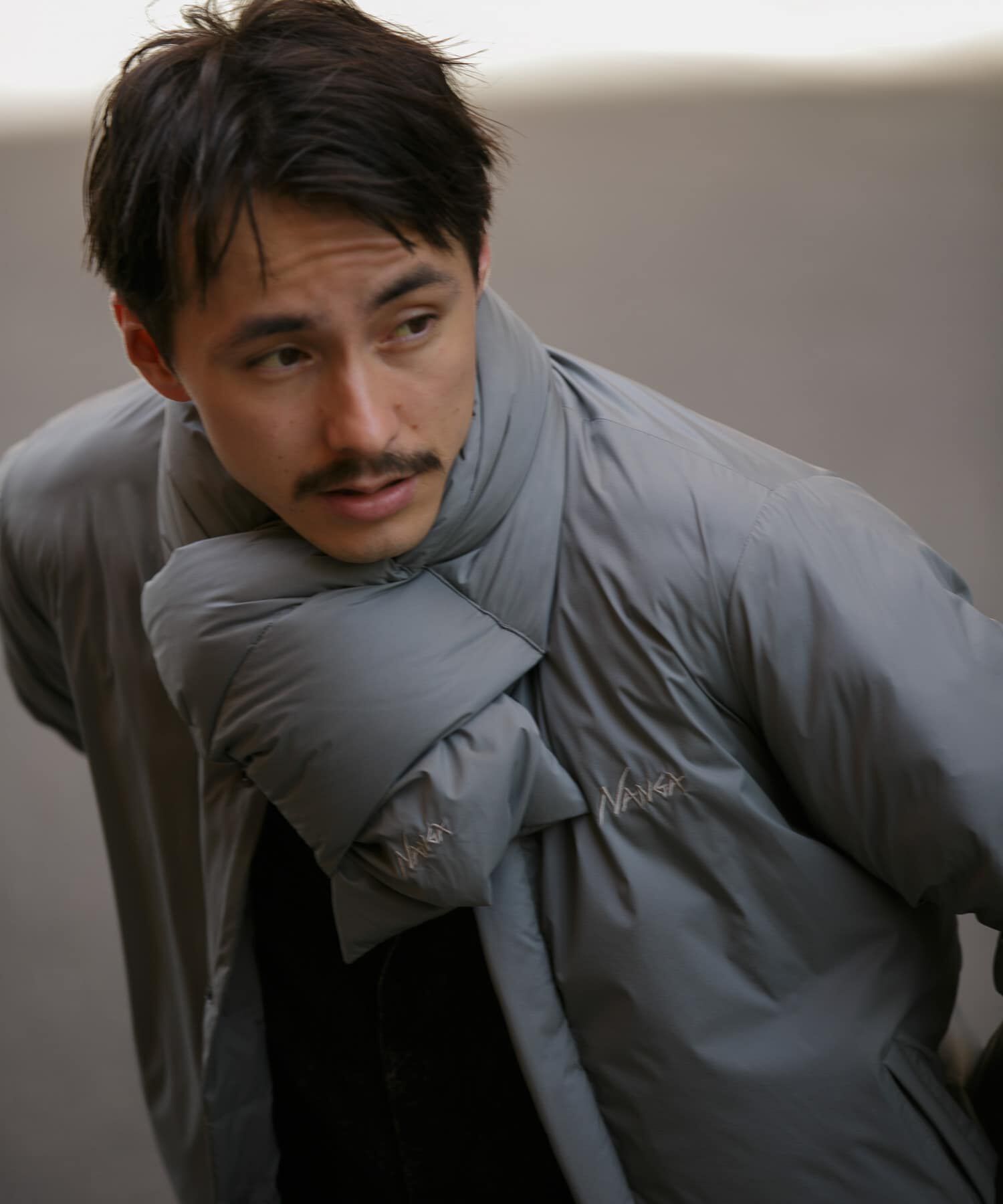 URBAN RESEARCH DOORS「『別注』NANGA&times;DOORS　DOWN MUFFLER」|マフラー|