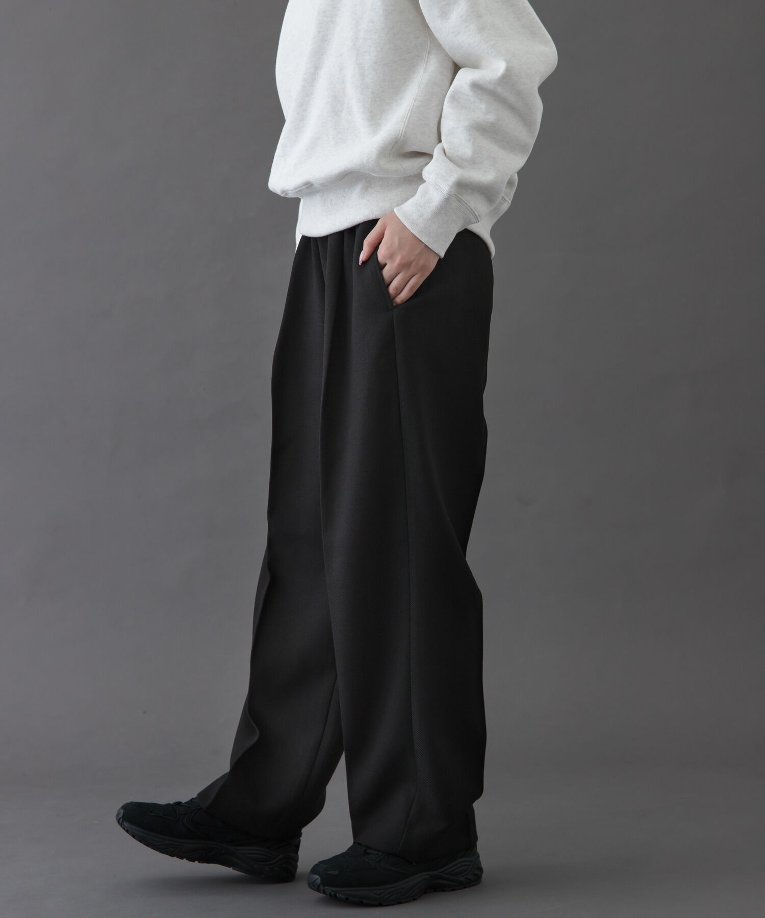 URBAN RESEARCH DOORS「FORK&SPOON　ウールライクツイルイージーパンツ」|その他|