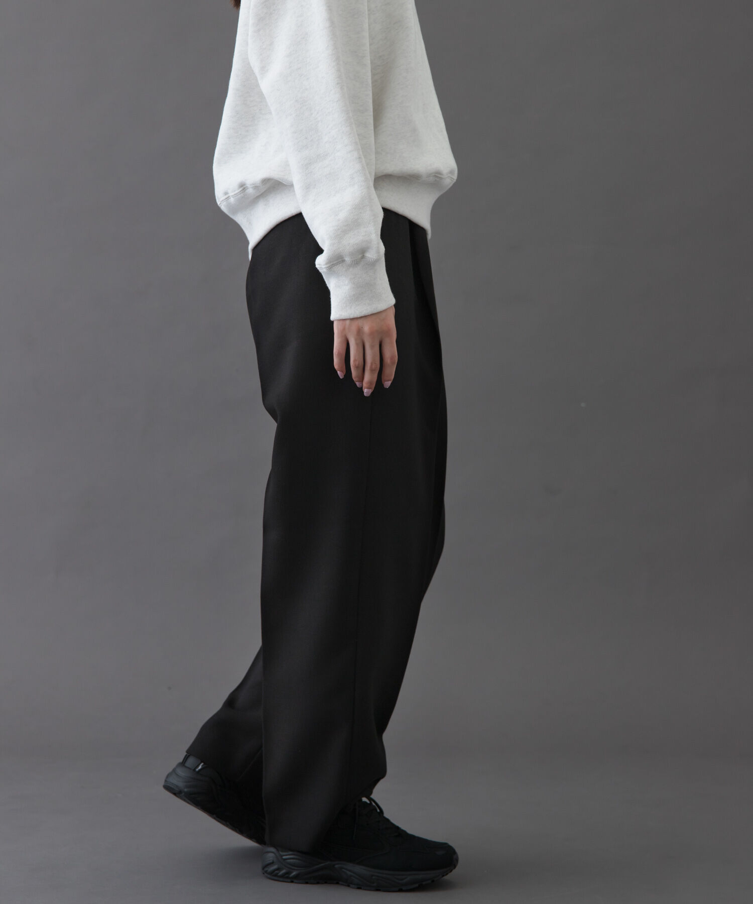 URBAN RESEARCH DOORS「FORK&SPOON　ウールライクツイルイージーパンツ」|その他|