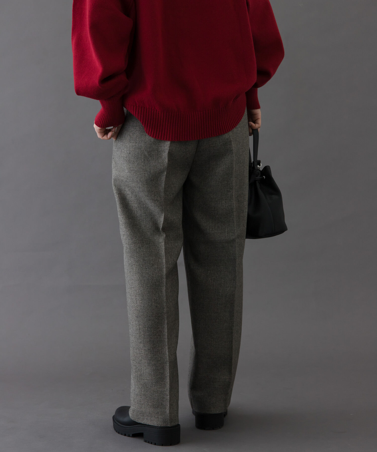 URBAN RESEARCH DOORS「FORK&SPOON　ウールライクツイルイージーパンツ」|その他|