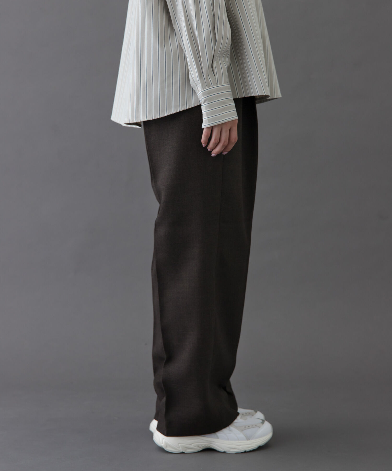 URBAN RESEARCH DOORS「FORK&SPOON　ウールライクツイルイージーパンツ」|その他|