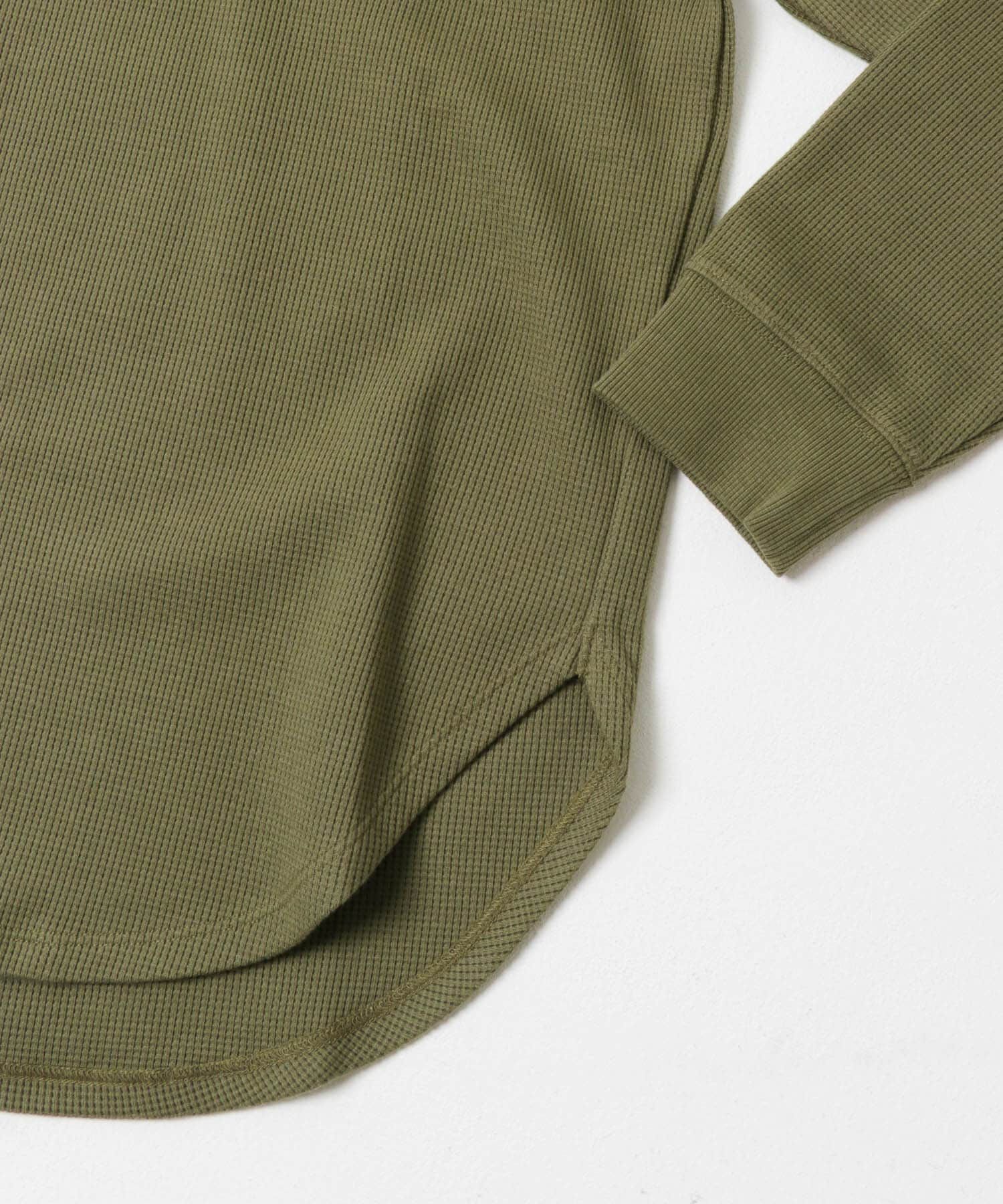 URBAN RESEARCH DOORS「LACOSTE　ワッフルロングTシャツ」|Tシャツ・カットソー|