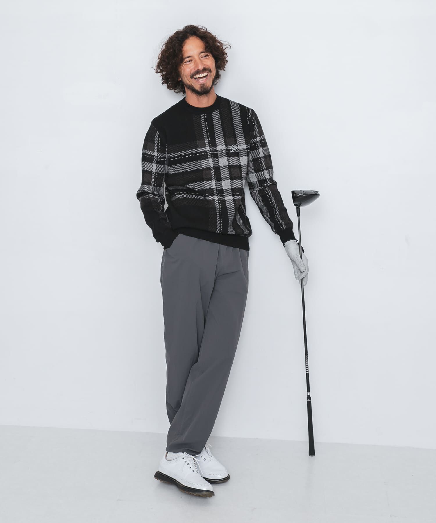 Sonny Label 「OOPS　ビッグチェックニット」|ニット・セーター|