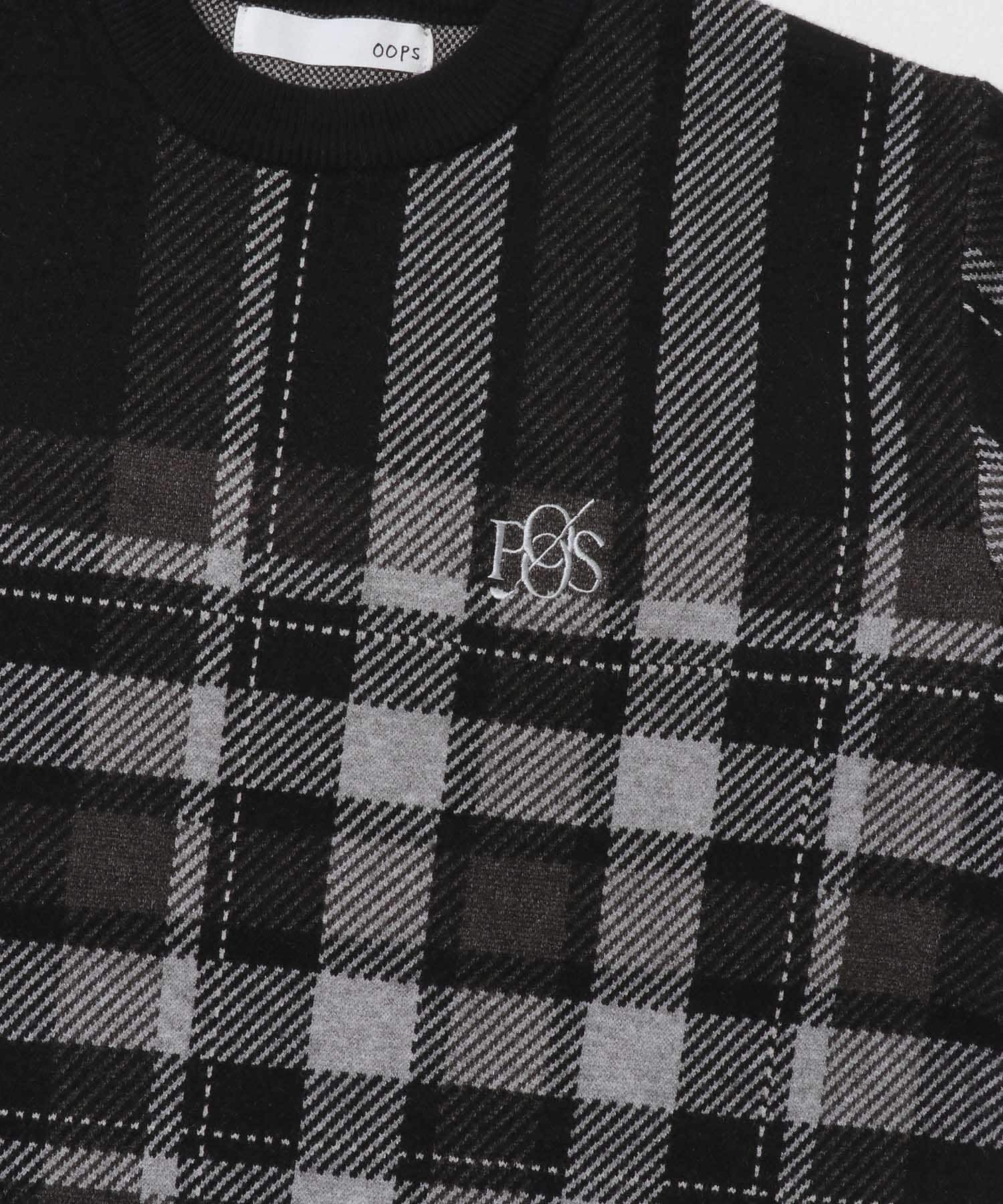 Sonny Label 「OOPS　ビッグチェックニット」|ニット・セーター|