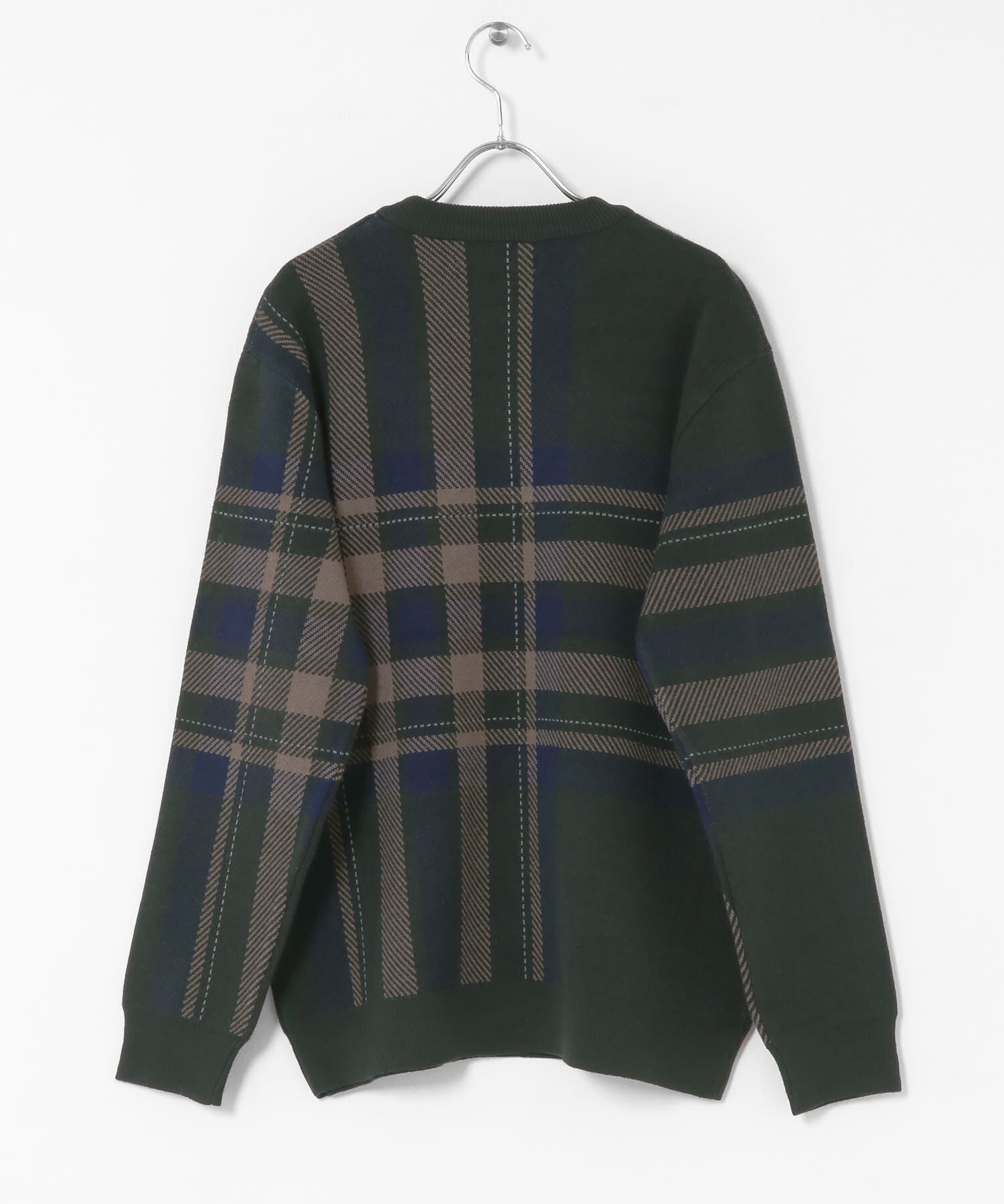 Sonny Label 「OOPS　ビッグチェックニット」|ニット・セーター|