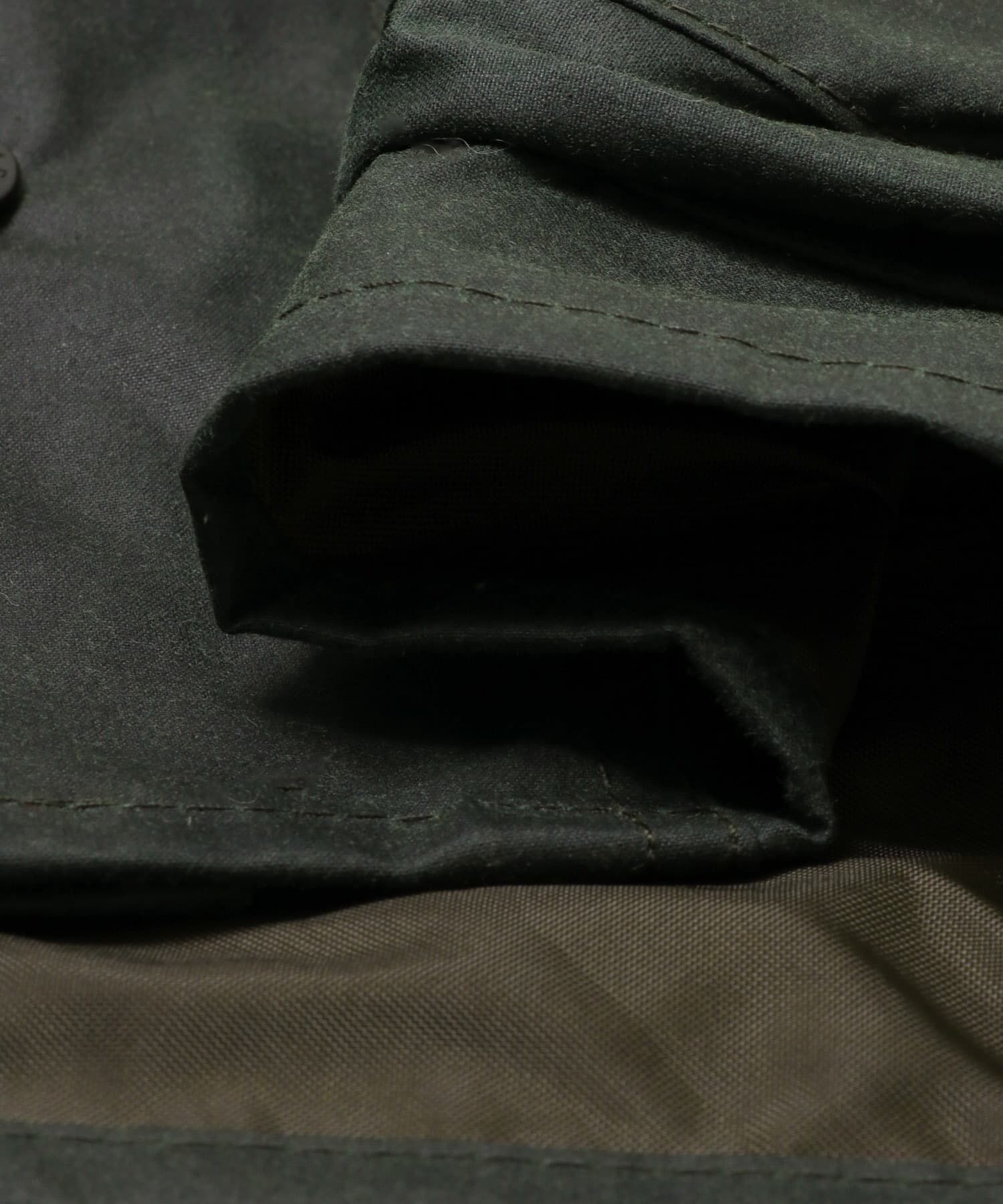 URBAN RESEARCH「Barbour　OS BEDALE WAX JACKET」|ノーカラーコート|