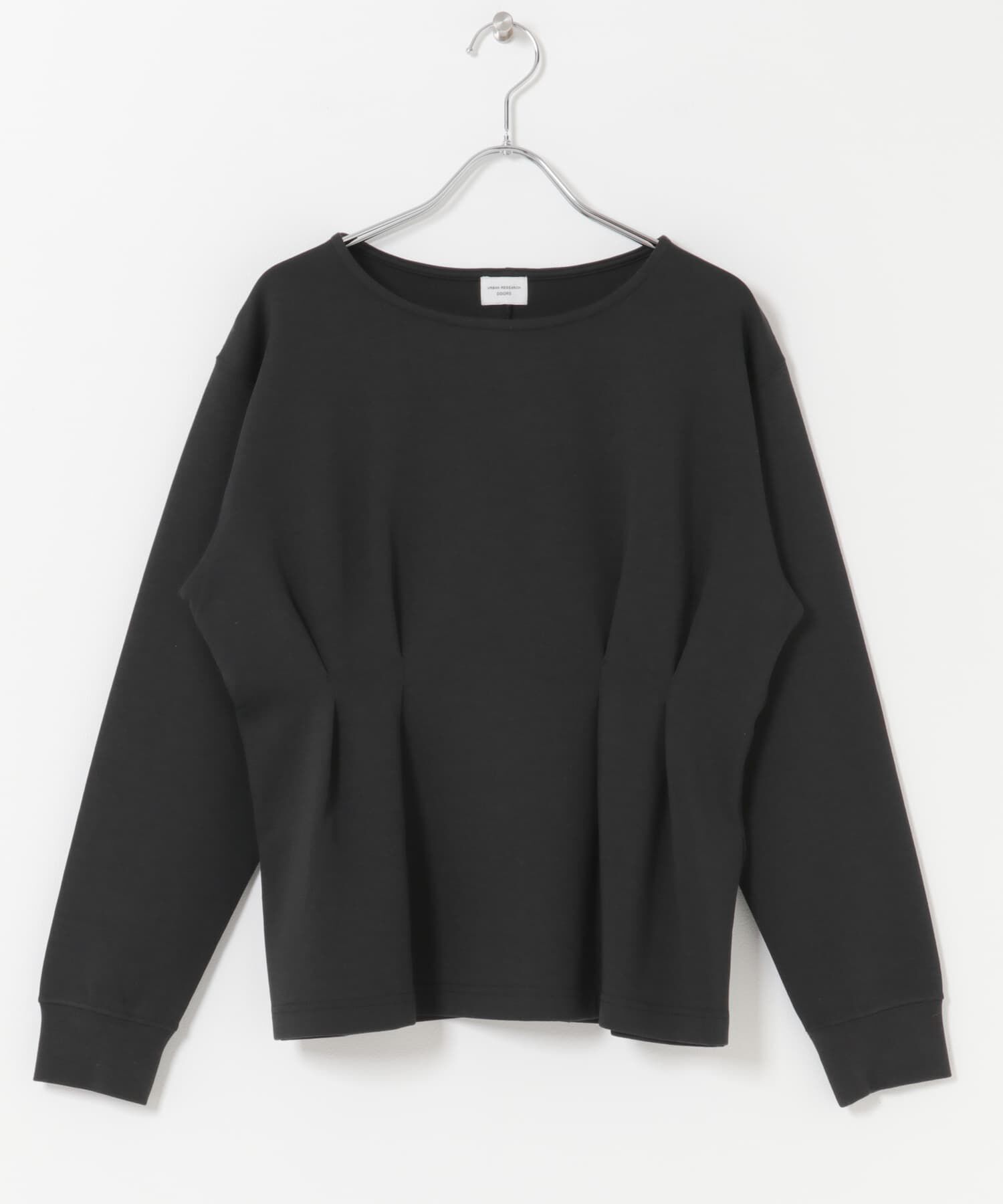 URBAN RESEARCH DOORS「ライトダンボールウエストタックプルオーバー」|Tシャツ・カットソー|