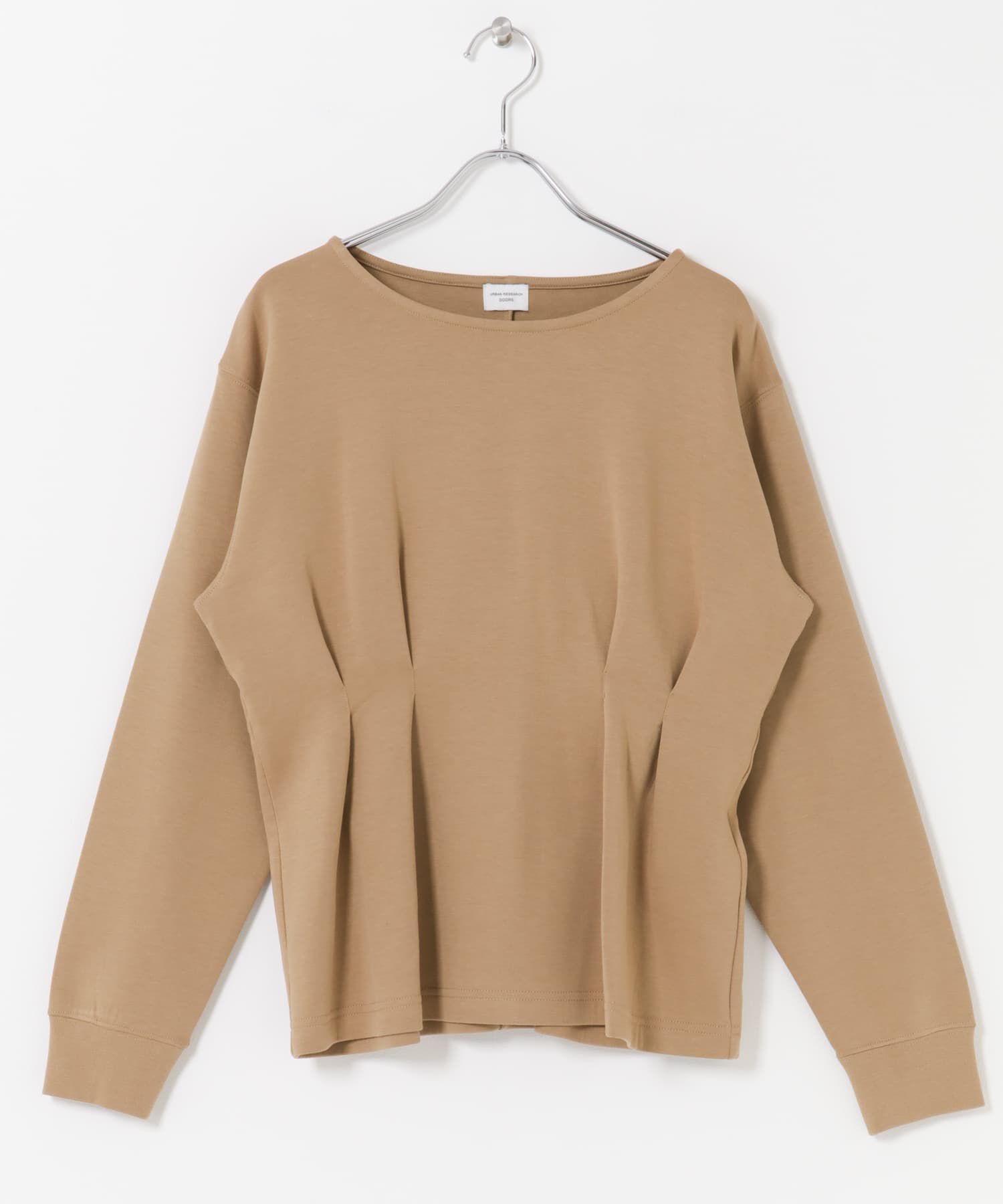 URBAN RESEARCH DOORS「ライトダンボールウエストタックプルオーバー」|Tシャツ・カットソー|