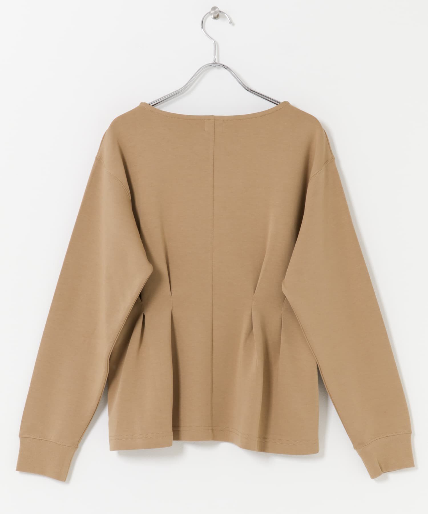 URBAN RESEARCH DOORS「ライトダンボールウエストタックプルオーバー」|Tシャツ・カットソー|