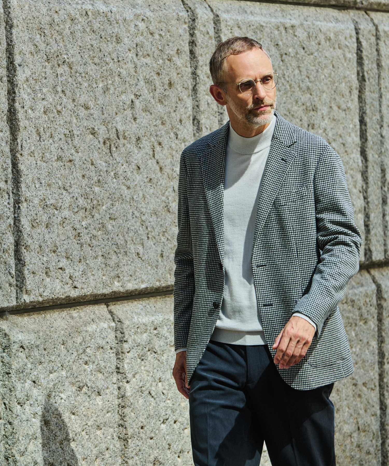 URBAN RESEARCH DOORS「LIFE STYLE TAILOR　千鳥柄ツイードジャケット」|その他|