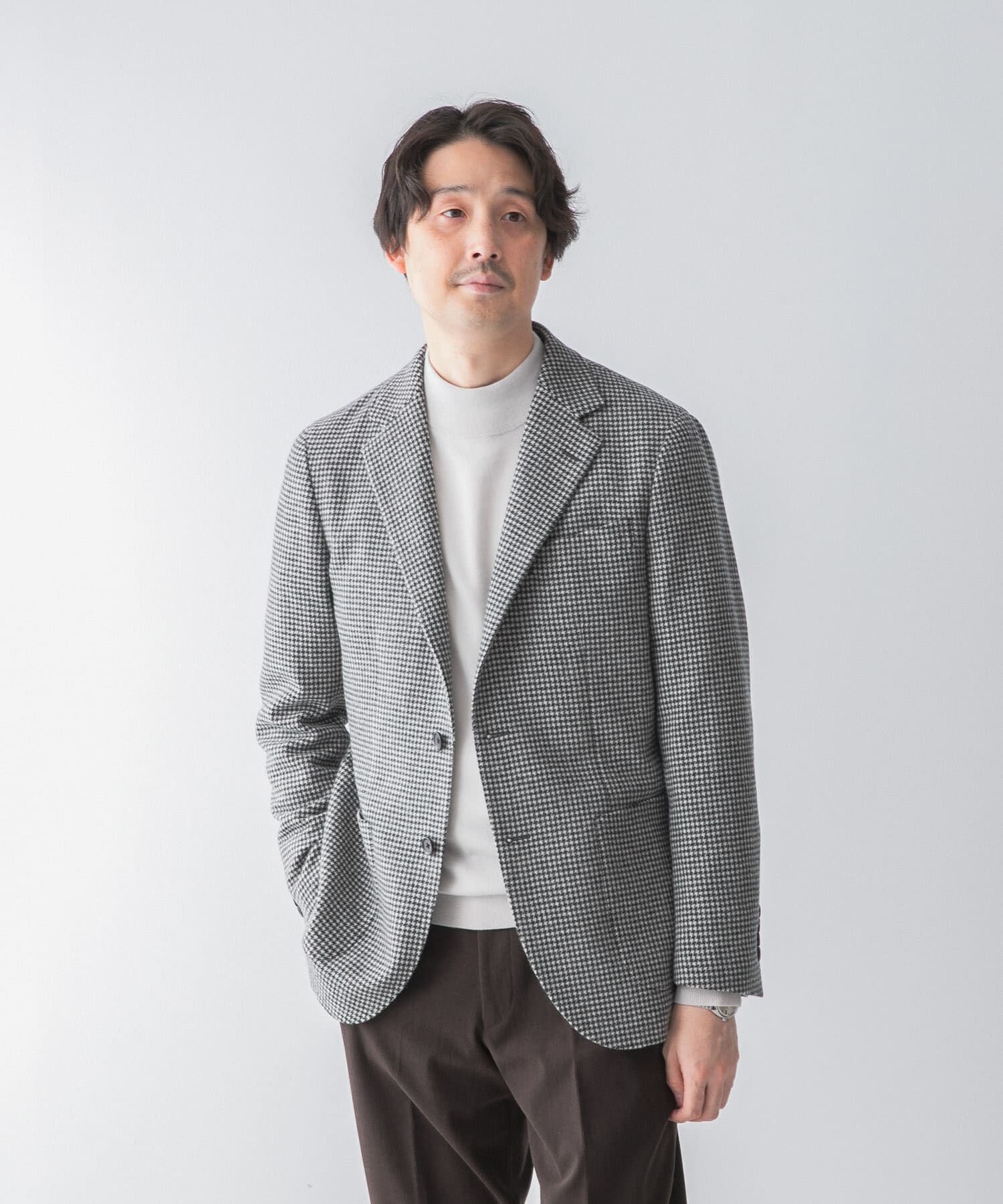 URBAN RESEARCH DOORS「LIFE STYLE TAILOR　千鳥柄ツイードジャケット」|その他|
