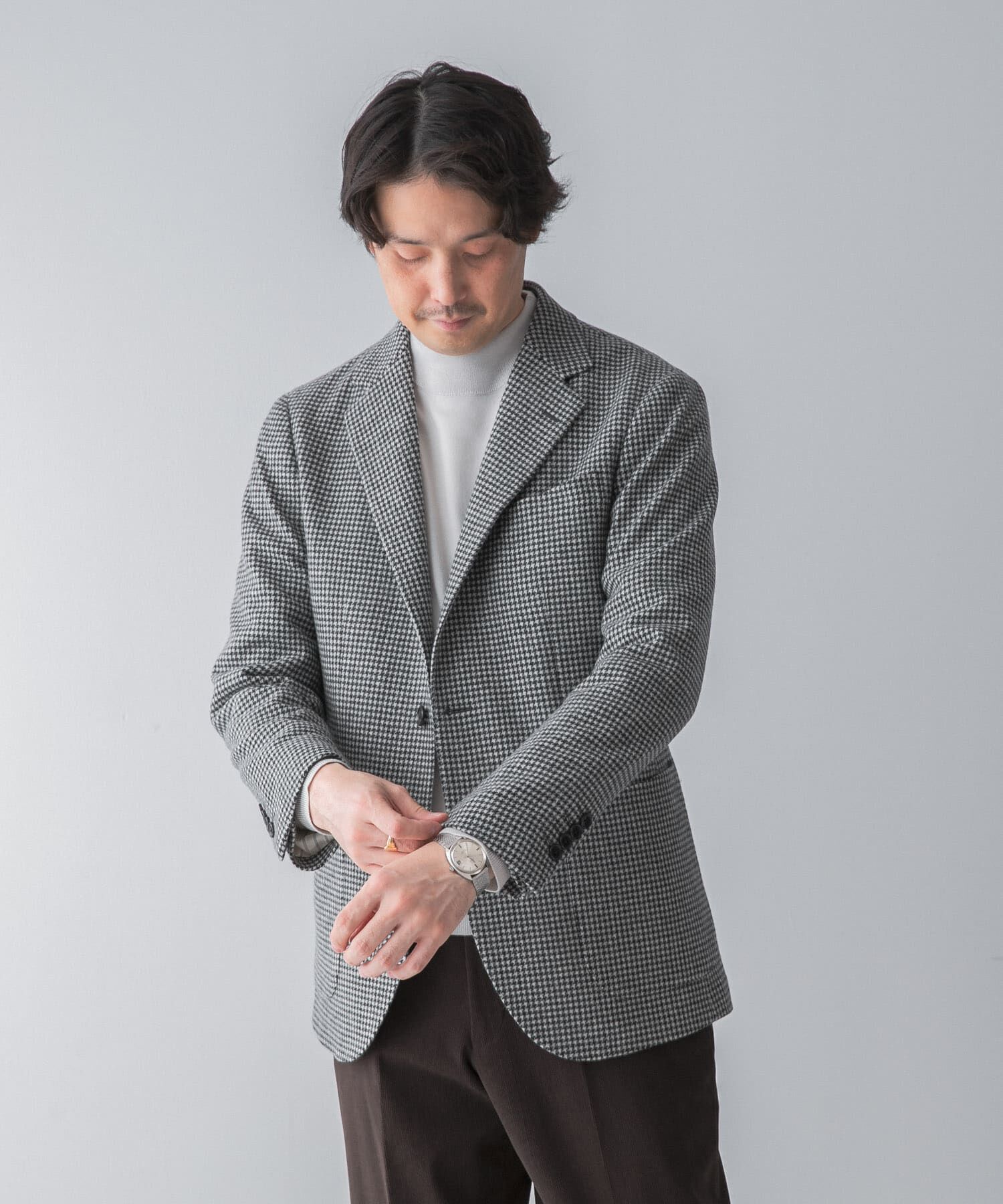 URBAN RESEARCH DOORS「LIFE STYLE TAILOR　千鳥柄ツイードジャケット」|その他|