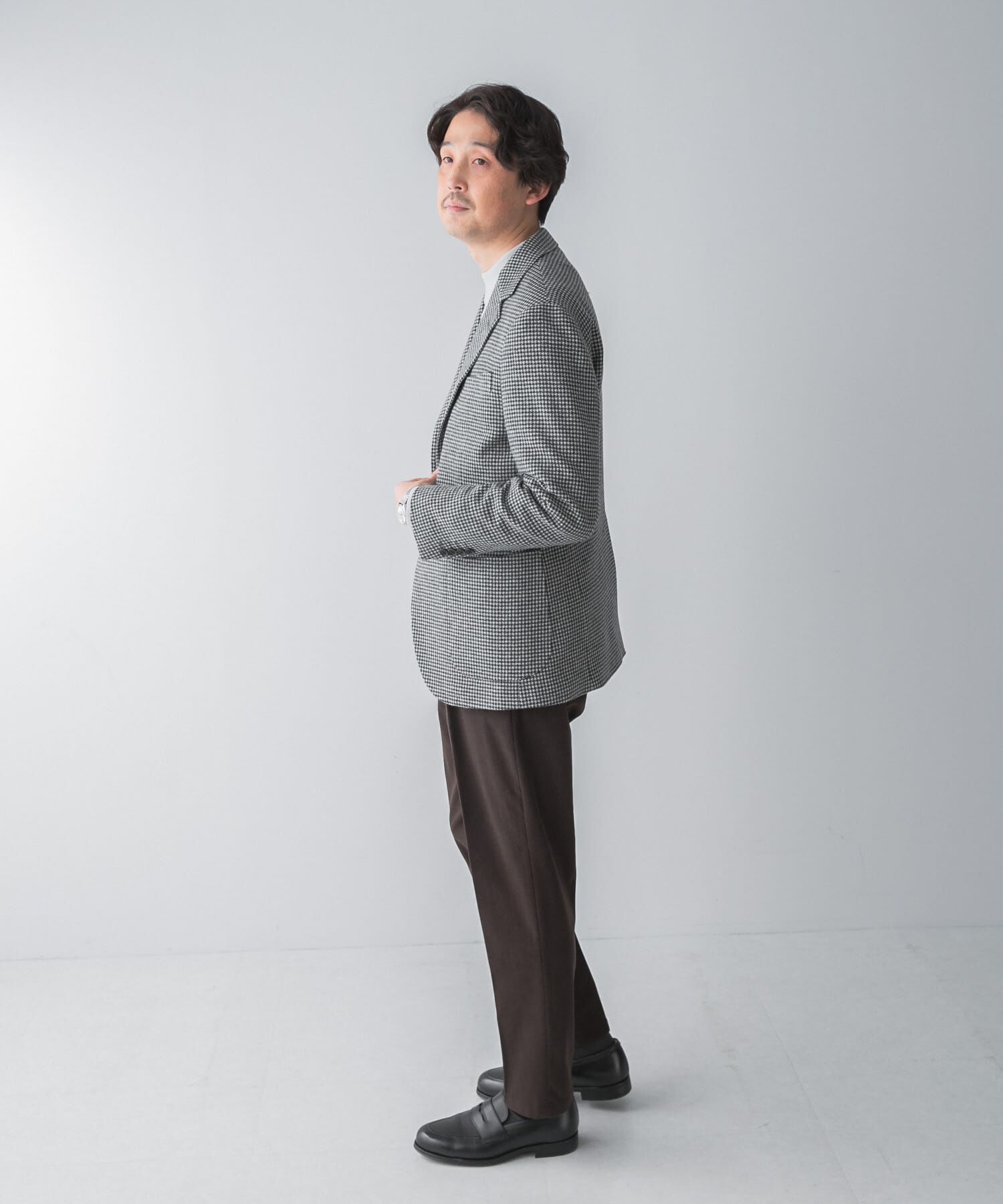 URBAN RESEARCH DOORS「LIFE STYLE TAILOR　千鳥柄ツイードジャケット」|その他|