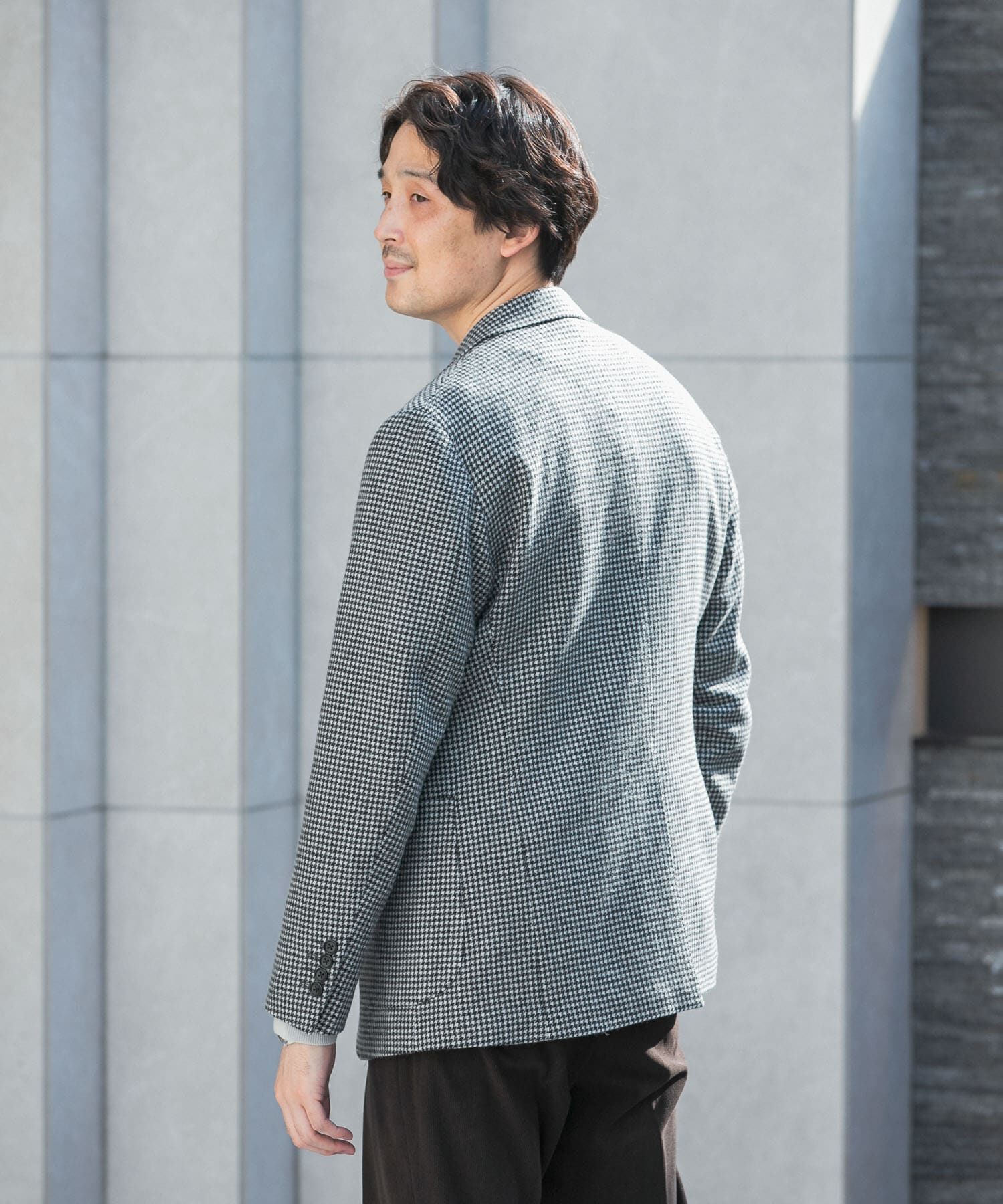 URBAN RESEARCH DOORS「LIFE STYLE TAILOR　千鳥柄ツイードジャケット」|その他|