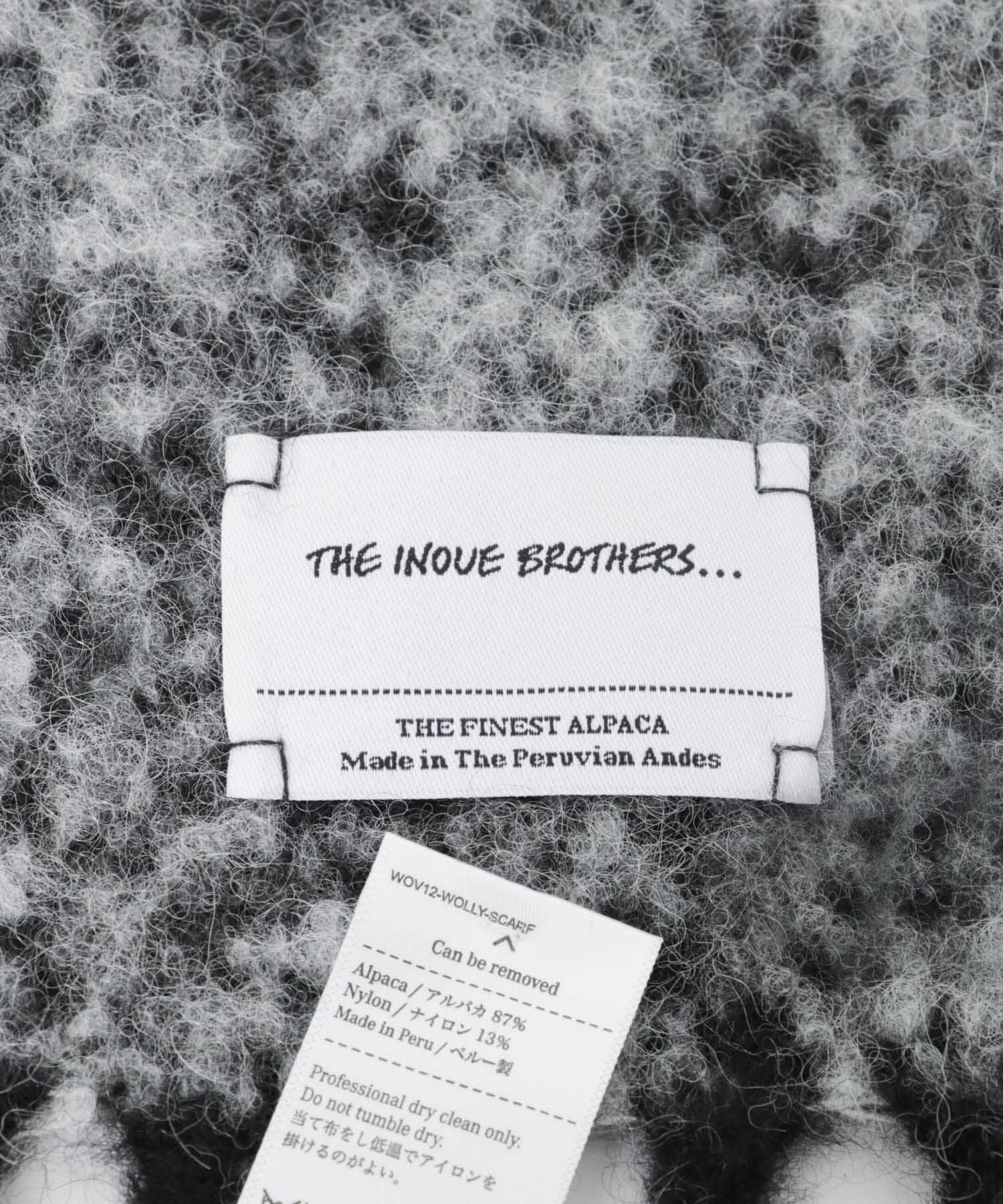 URBAN RESEARCH「THE INOUE BROTHERS　Two Colour Woolly Scarf」|マフラー|