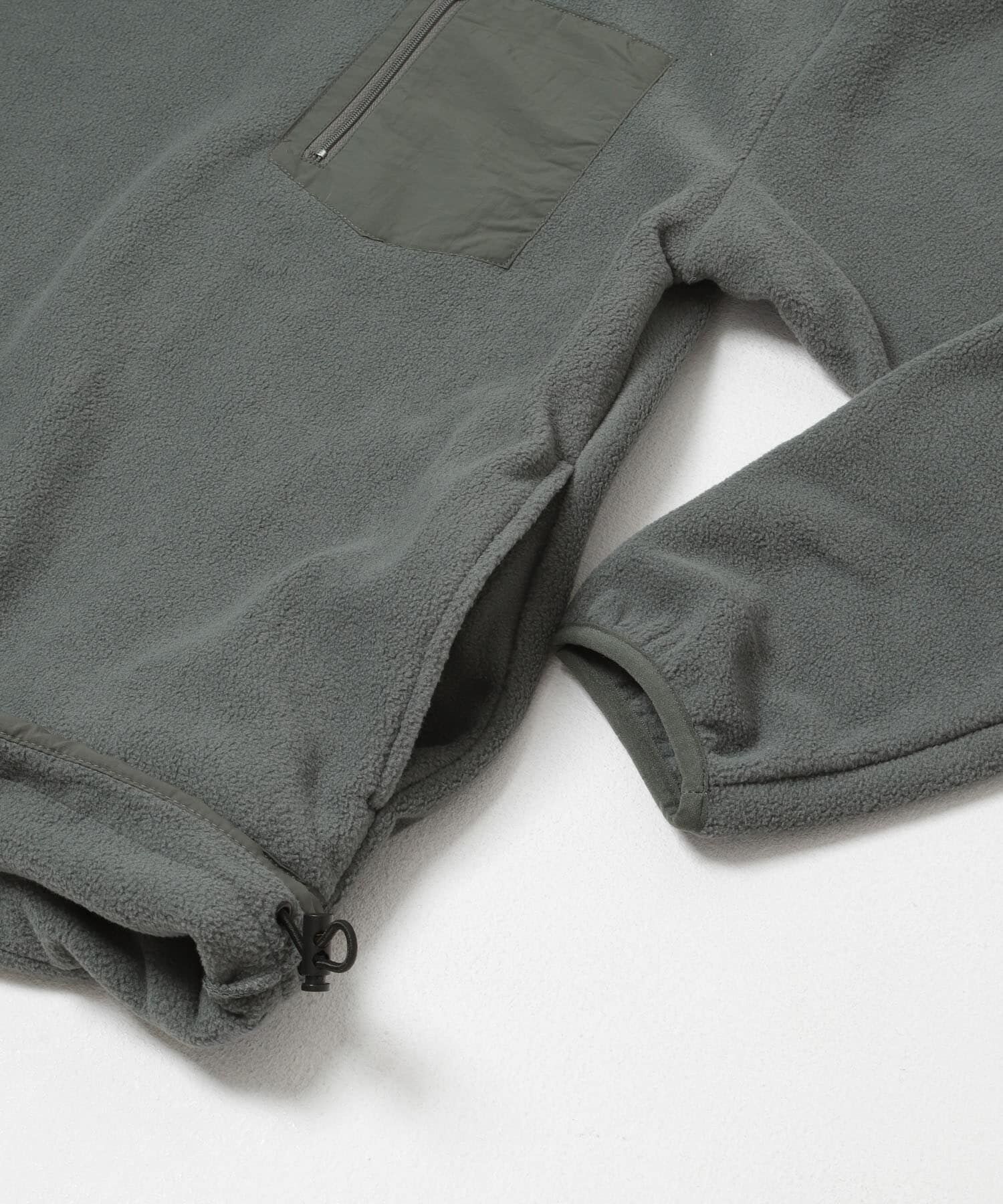 URBAN RESEARCH DOORS「ナイロン ドッキング フリースプルオーバー」|Tシャツ・カットソー|