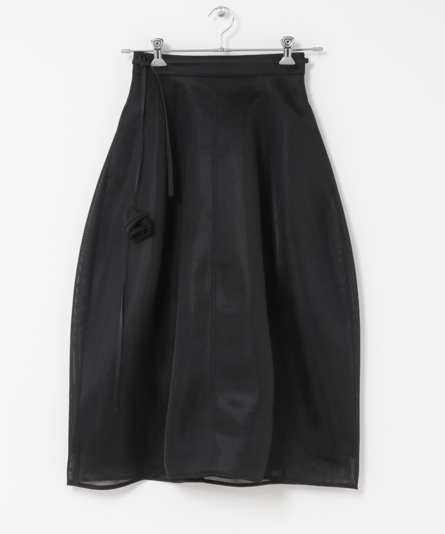 URBAN RESEARCH ROSSO「フラワーベルト付シアーダンボールスカート」|スカート|