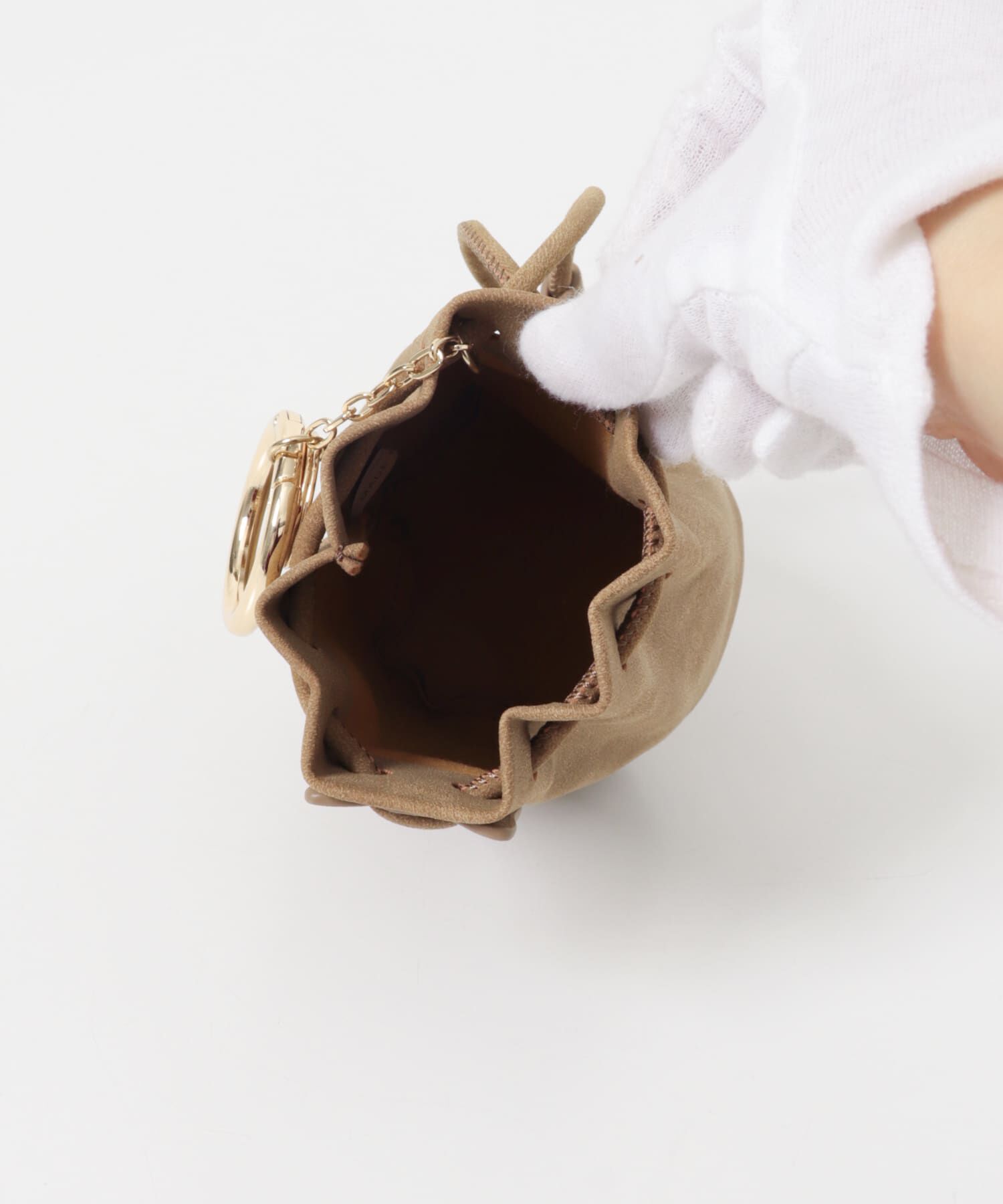 RODE SKO「『別注』Hashibami&times;RODESKO　スエードバッグチャーム」|チャーム・キーホルダー|