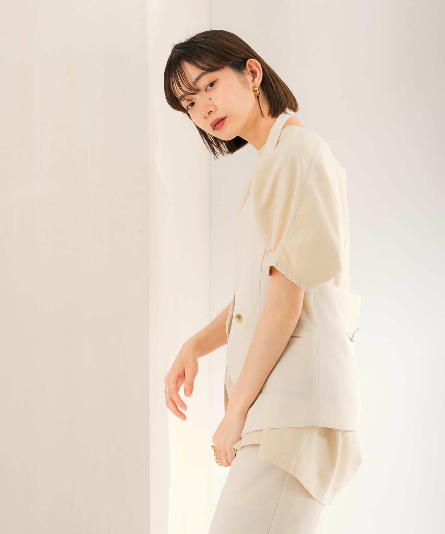  「ホルターベスト」|ベスト・ジレ|