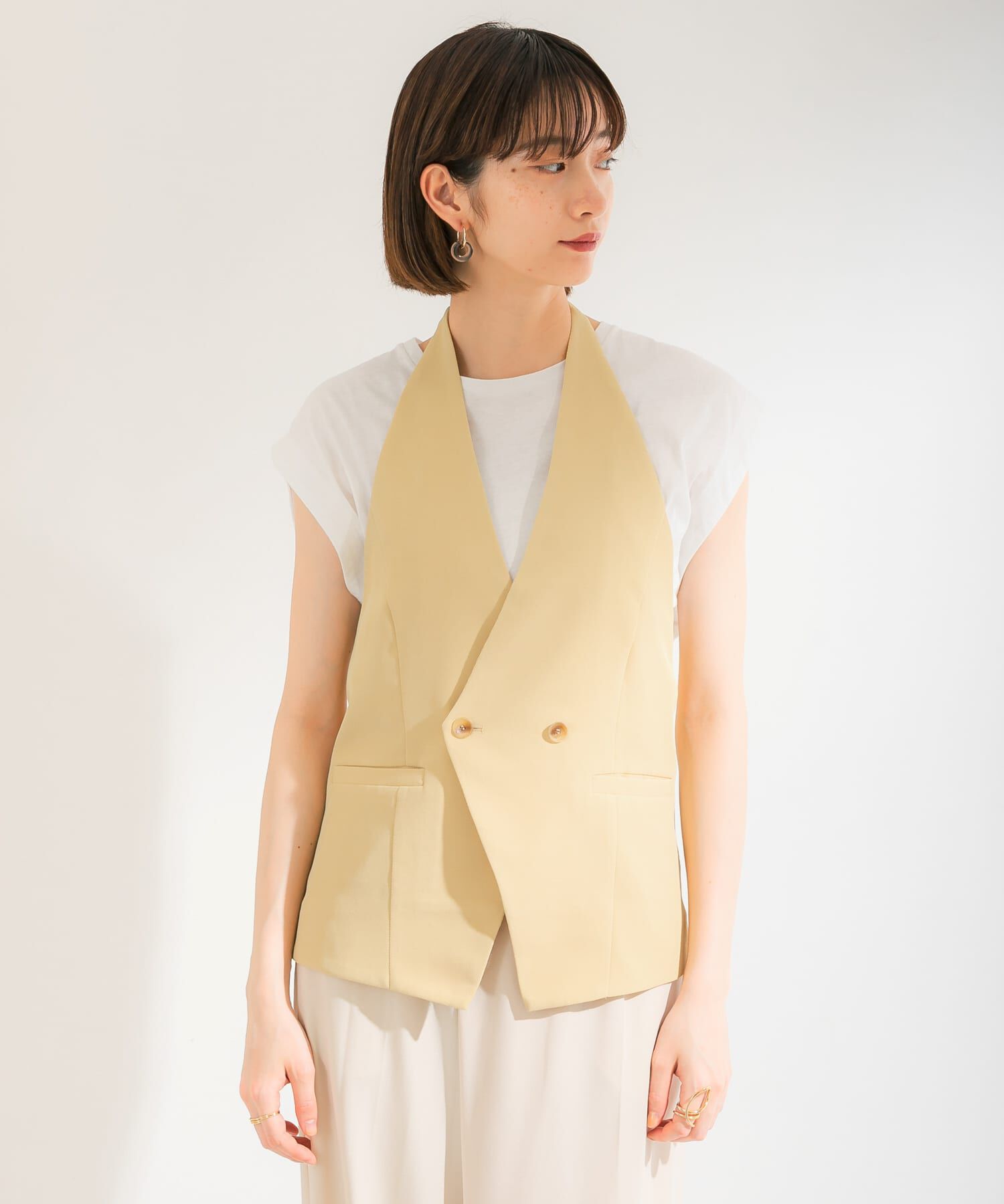  「ホルターベスト」|ベスト・ジレ|