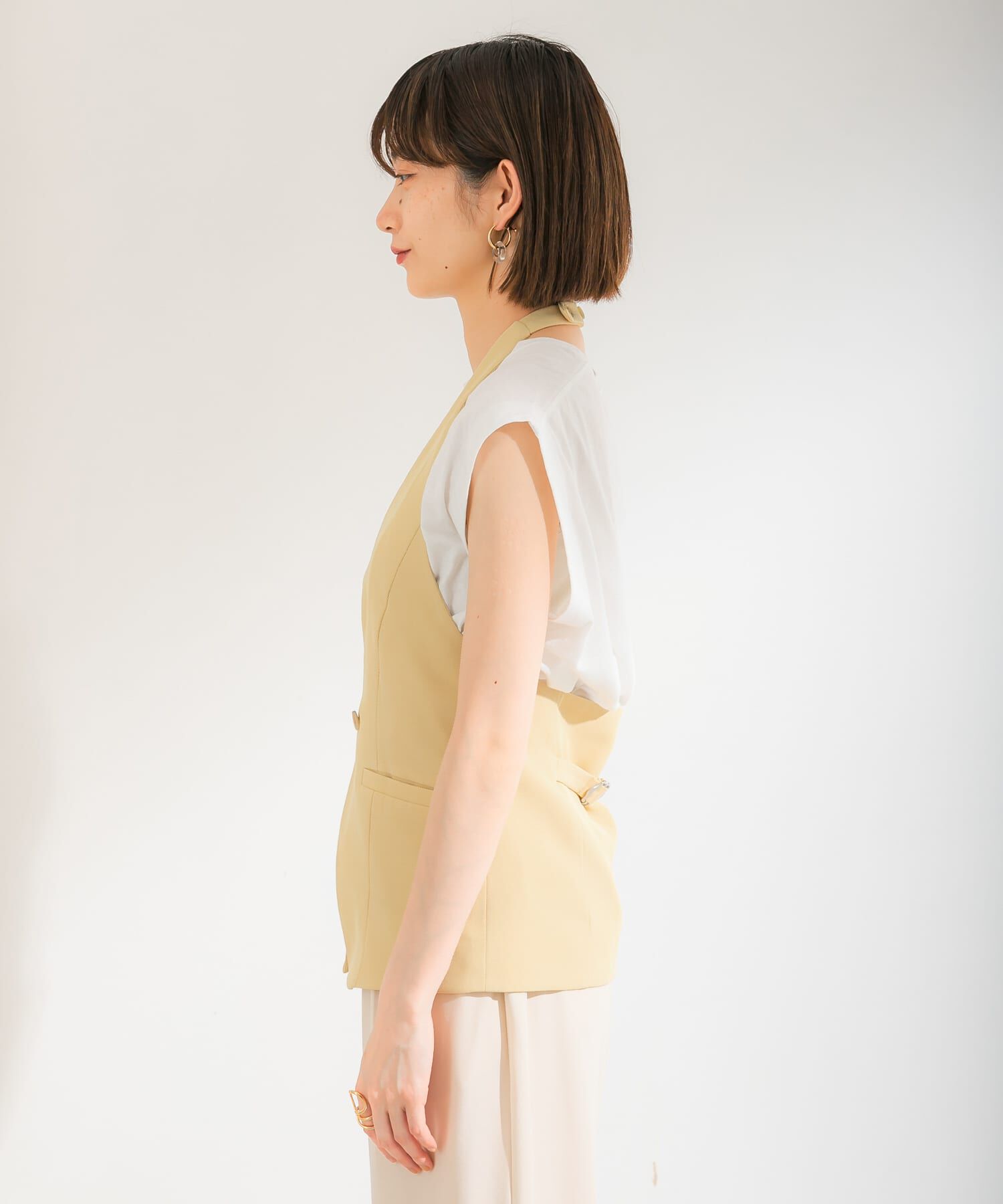  「ホルターベスト」|ベスト・ジレ|