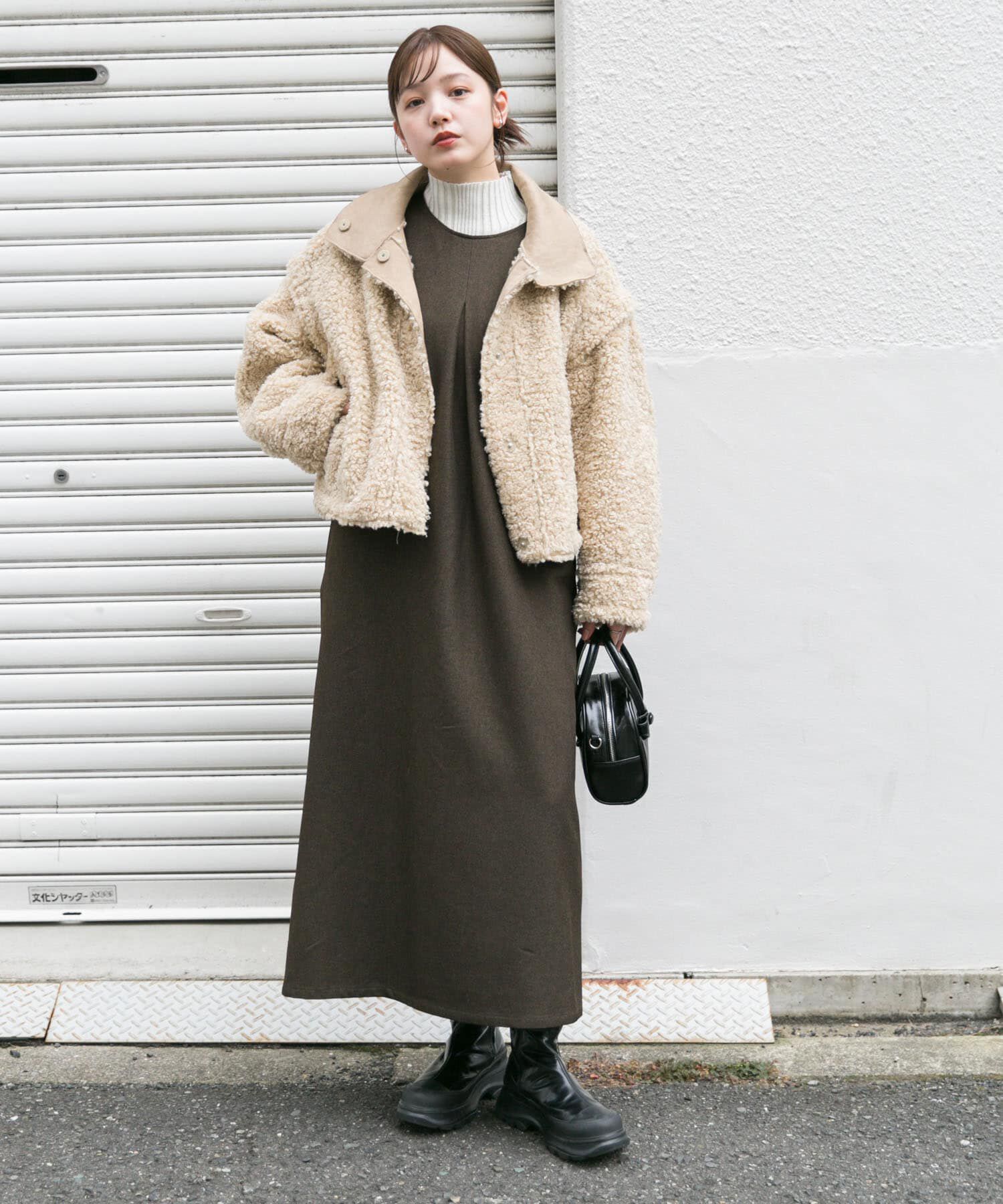  「『2サイズ展開』BACKクロスジャンパースカート」|ワンピース|