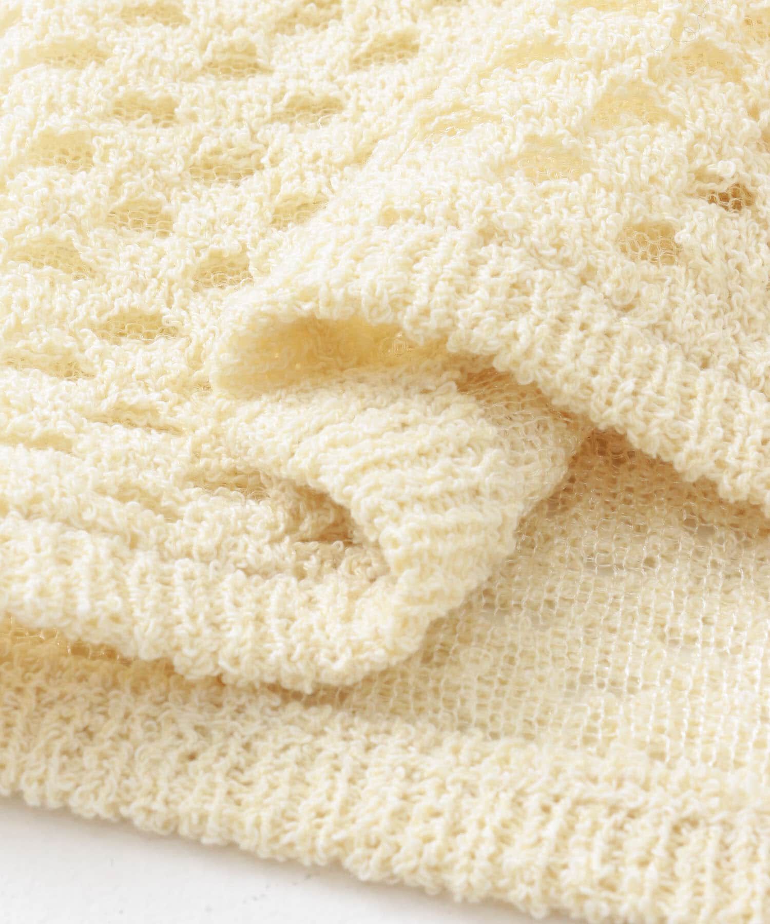  「ループヤーンメッシュベスト」|ベスト・ジレ|