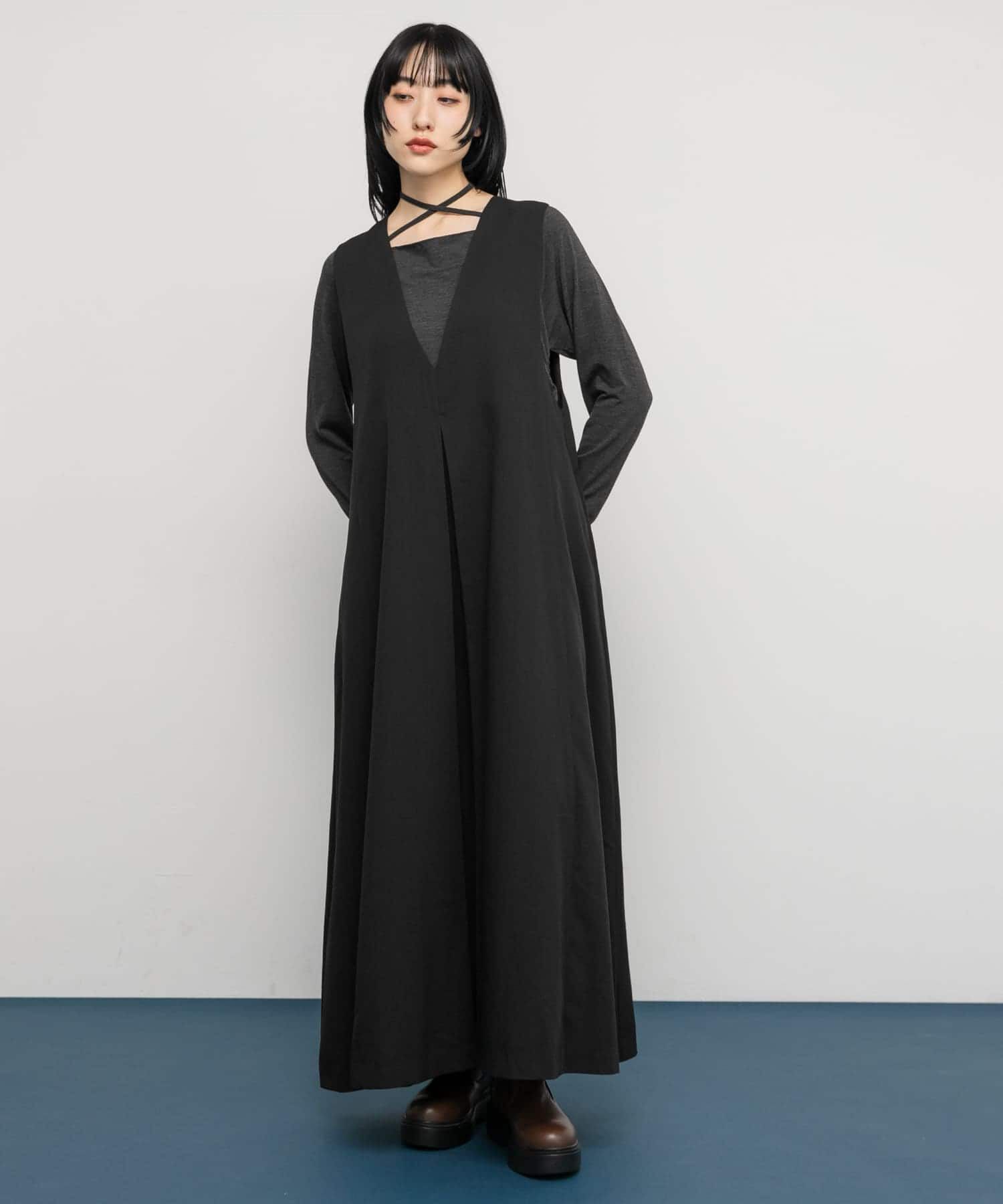  「『一部WEB限定カラー』2WAYフレアジャンパースカート」|ワンピース|