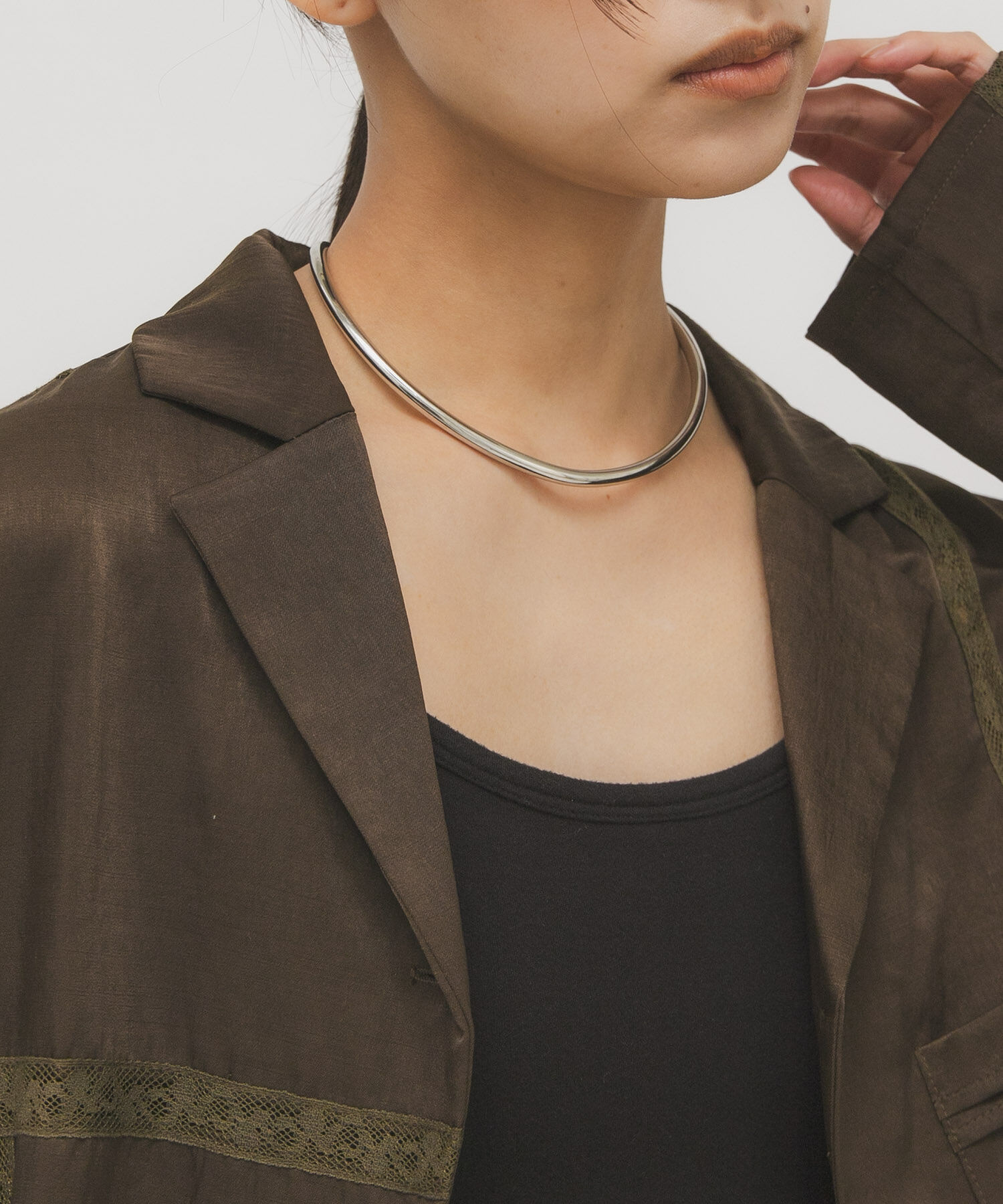  「ラウンドチョーカー」|ネックレス|