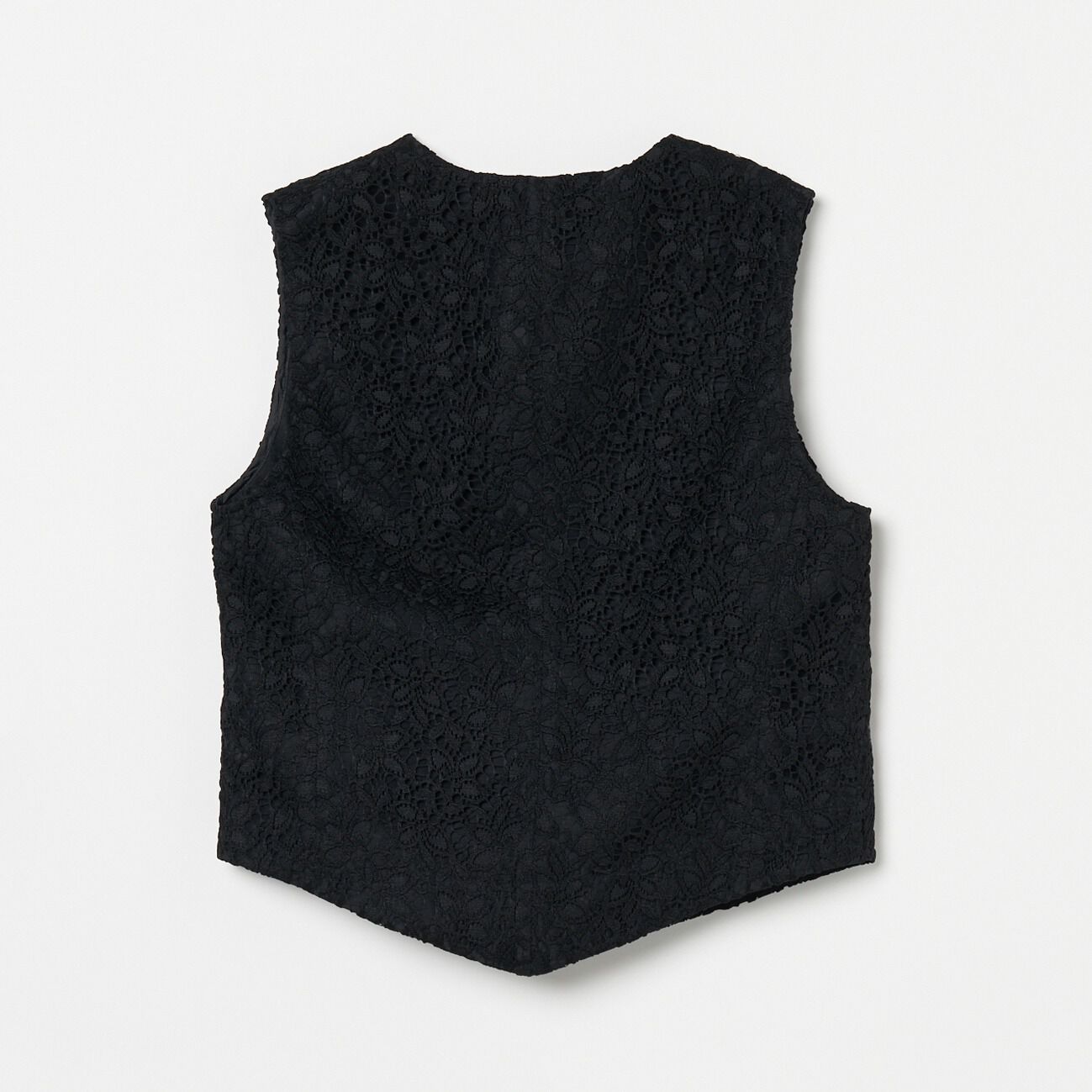 HELIOPOLE「HELIOPOLE EMBROIDERY LACE VEST」|ベスト・ジレ|