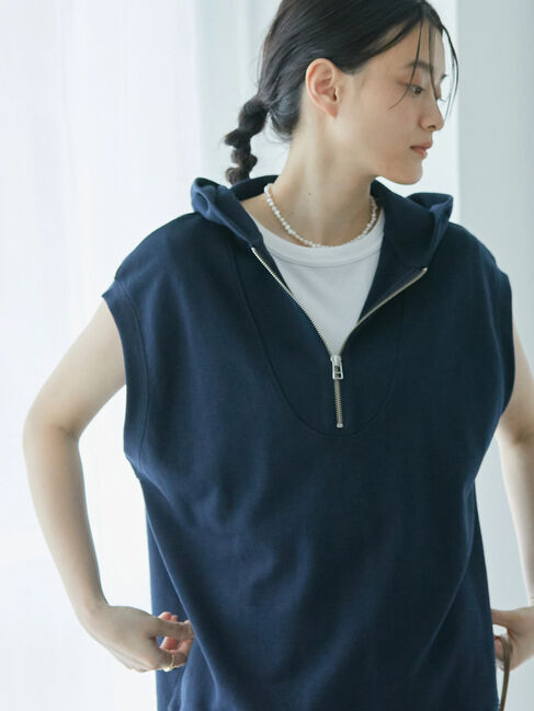  「ノースリーブカットプルオーバー」|Tシャツ・カットソー|