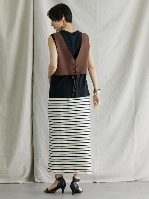  「ノースリーブカットプルオーバー」|Tシャツ・カットソー|