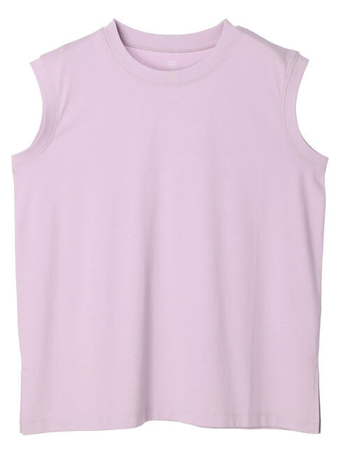 Green Parks「汗じみ防止ノースリーブプルオーバー」|Tシャツ・カットソー|