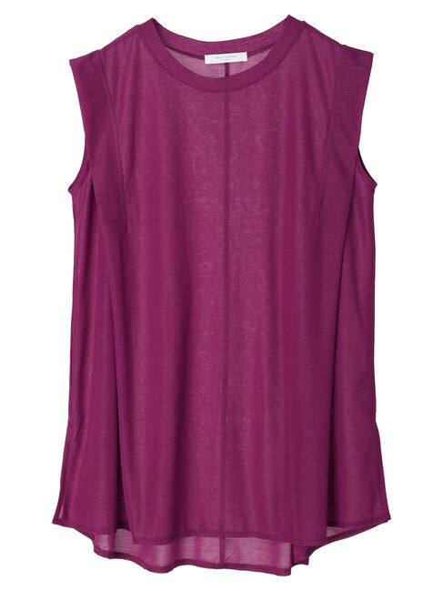 Green Parks「ノースリーブシアーカットプルオーバー」|Tシャツ・カットソー|