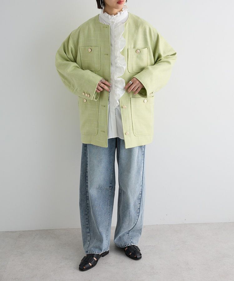 AnriettMusee「フリルブラウス」|シャツ・ブラウス|