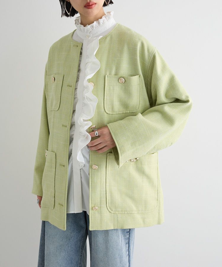 AnriettMusee「フリルブラウス」|シャツ・ブラウス|