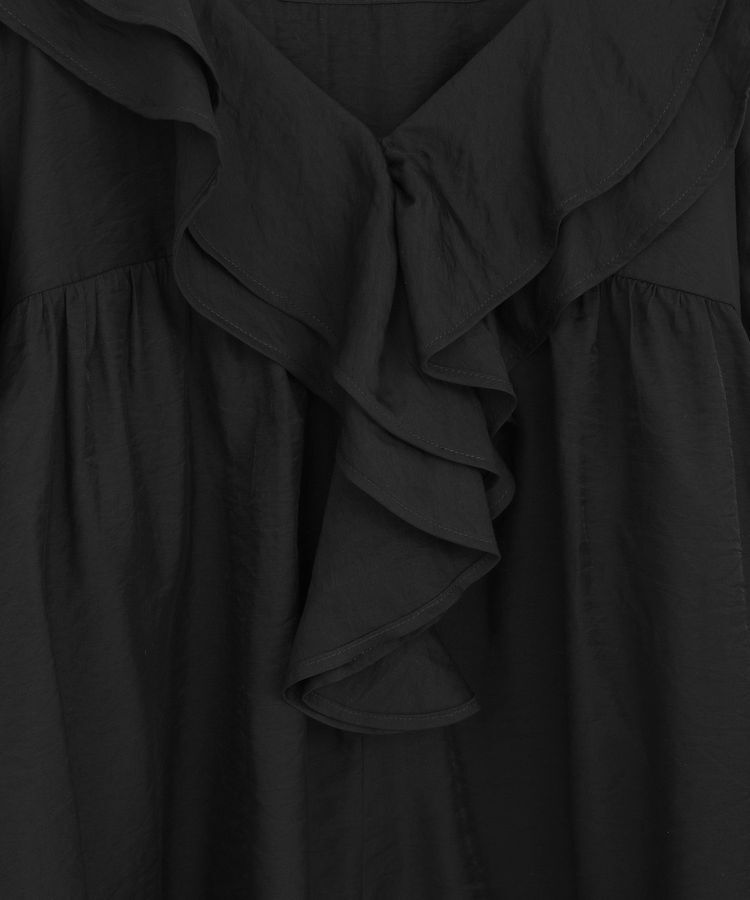 AnriettMusee「ビッグカラーフリルブラウス」|シャツ・ブラウス|