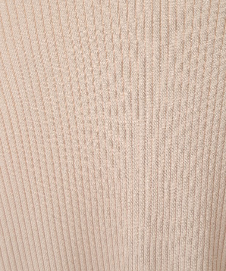 YECCA VECCA「袖口シアーリブニット」|ニット・セーター|