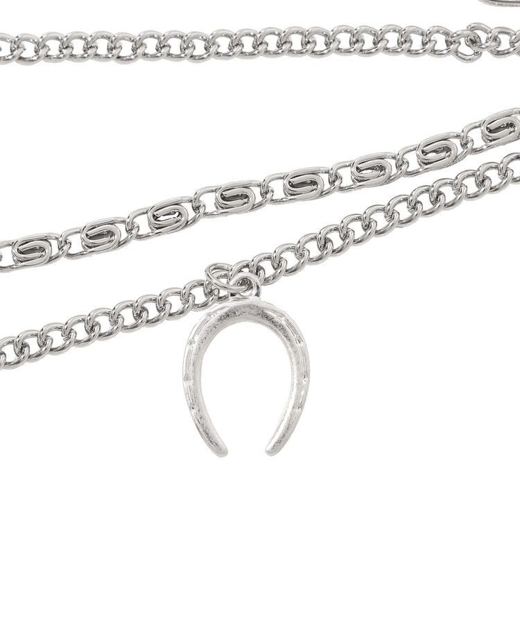 YECCA VECCA「モチーフ4連ネックレス」|ネックレス|