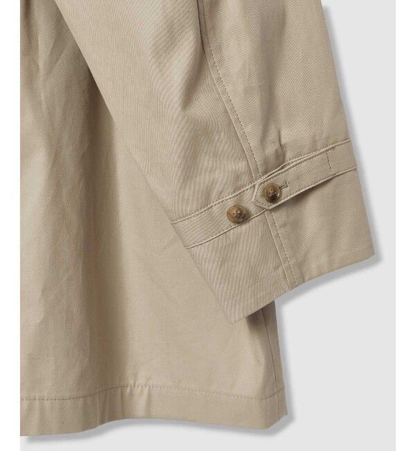 allureville「オーバーサイズショートトレンチコート」|ダッフルコート|