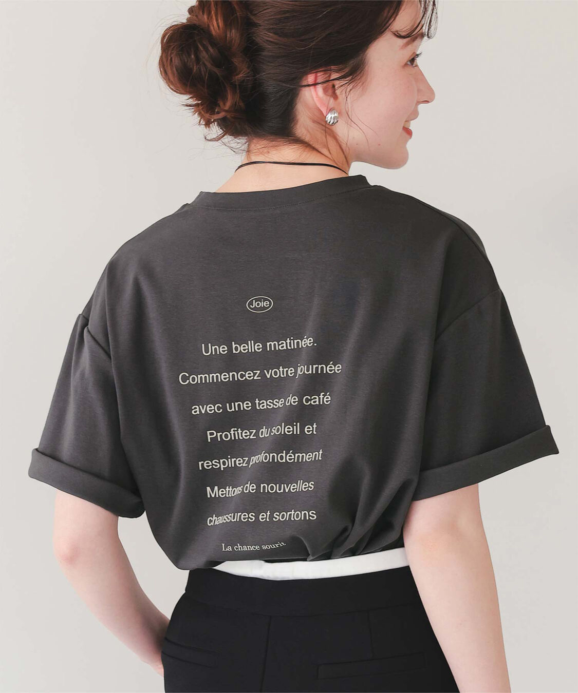 titivate「バックロゴゆるっとTシャツ」|Tシャツ・カットソー|