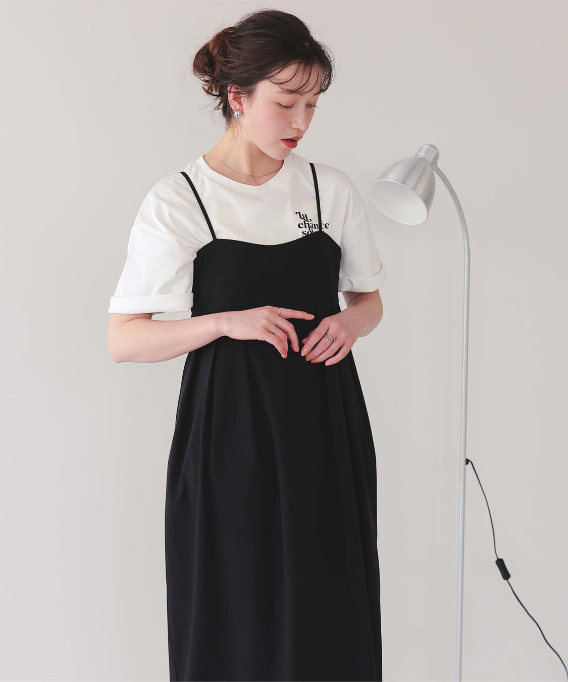 titivate「バックロゴゆるっとTシャツ」|Tシャツ・カットソー|